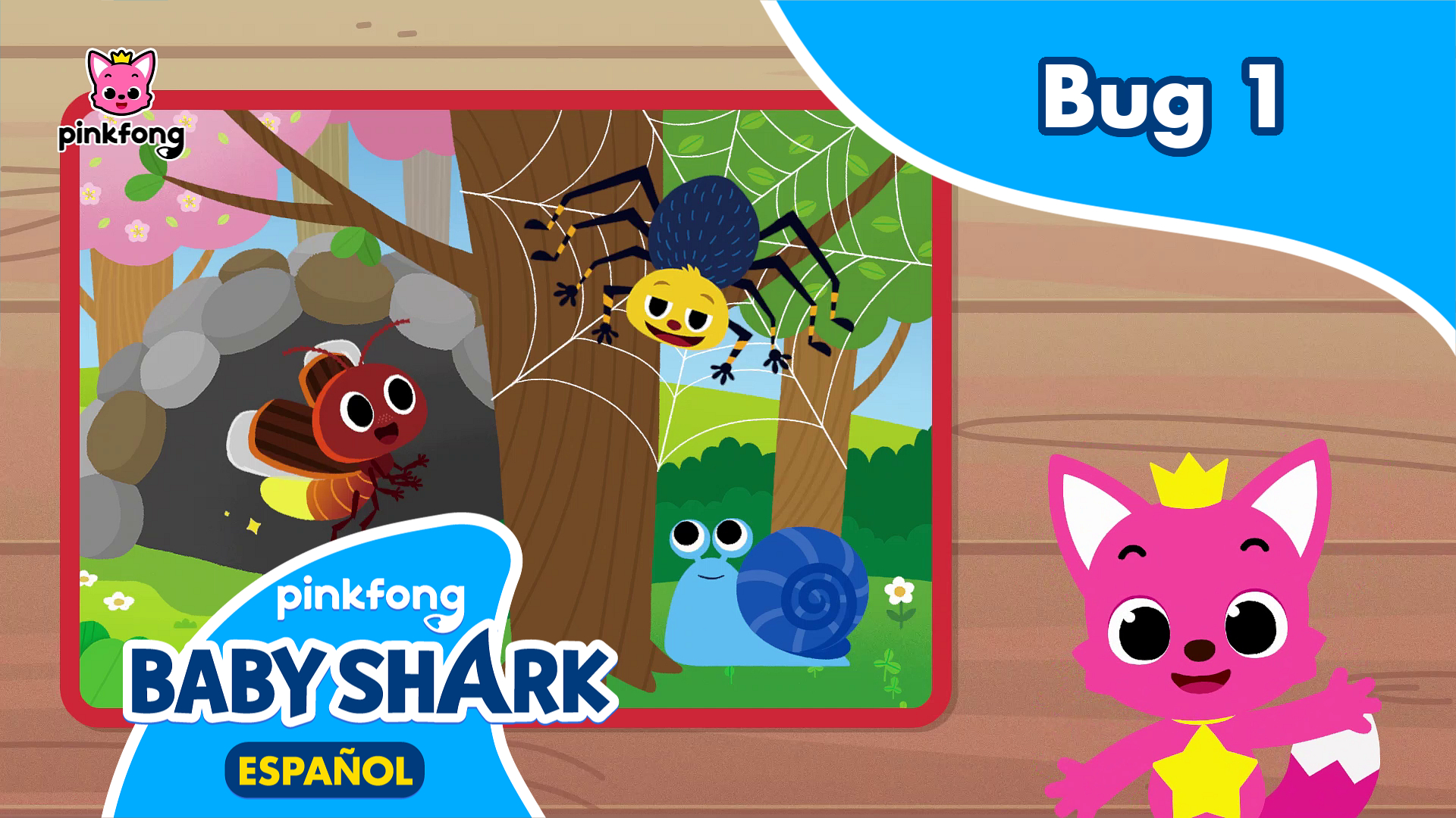 Al Escondite con Pinkfong Bug 1