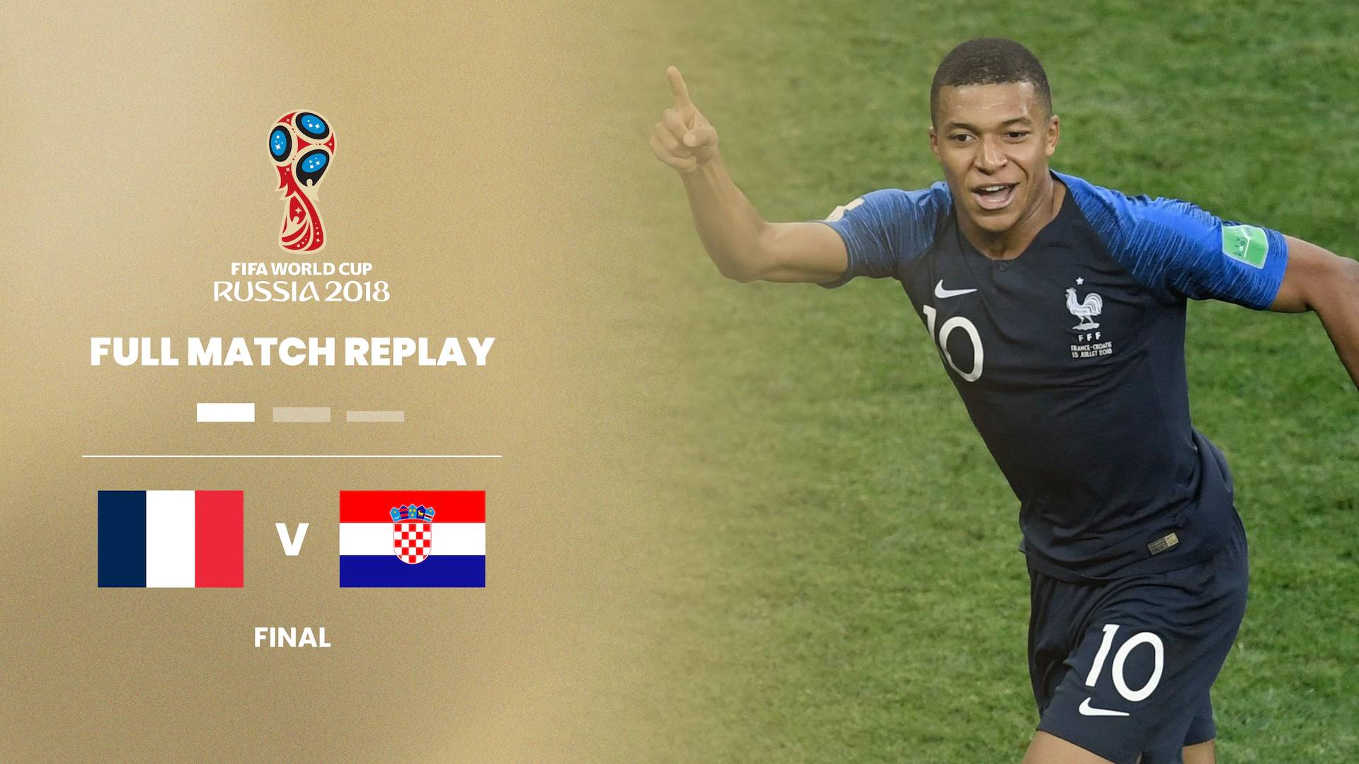 Francia vs Croacia | Final | Copa Mundial de la FIFA Rusia 2018™ | Partido completo