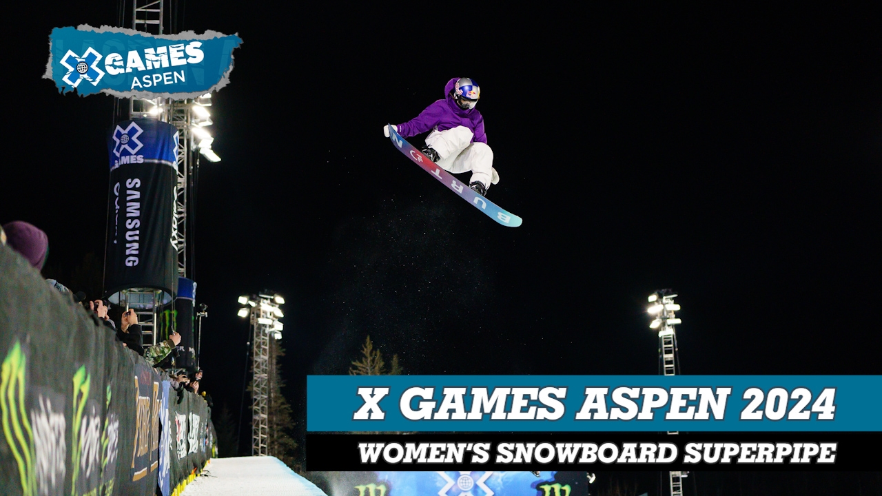 X Games Aspen 2024: Women's Snowboard Superpipe