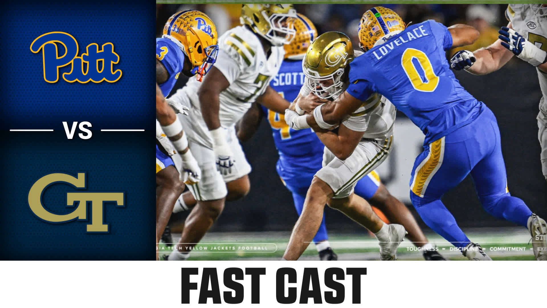 Pitt vs. Georgia Tech 2025 Week 13 Fast Cast