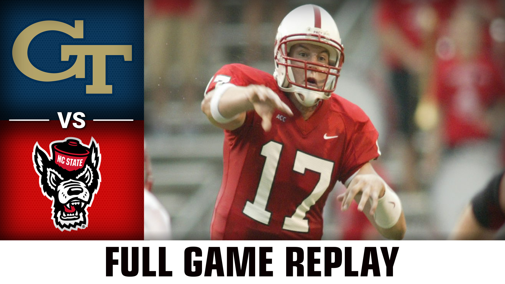 Georgia Tech vs. NC State (9.21.00) Football Replay