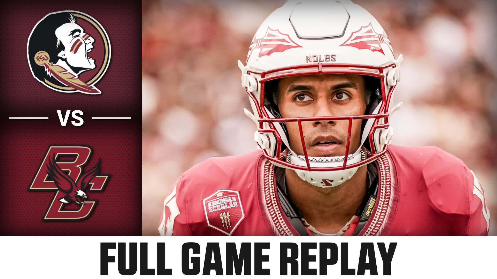 Florida State vs. Boston College (9.16.23) Football Replay