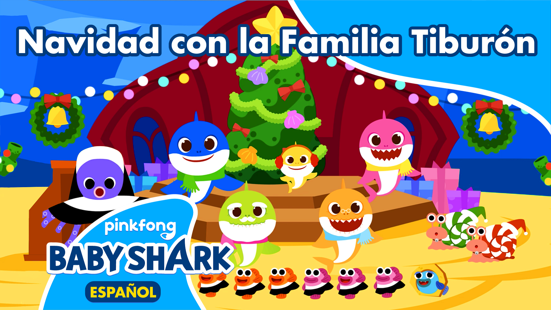Navidad con la Familia Tiburón