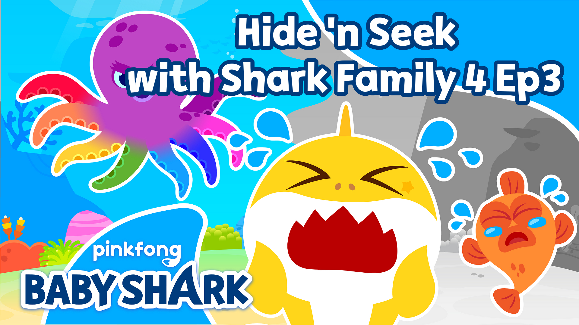 Hide 'n Seek with Shark Family 4 Ep3