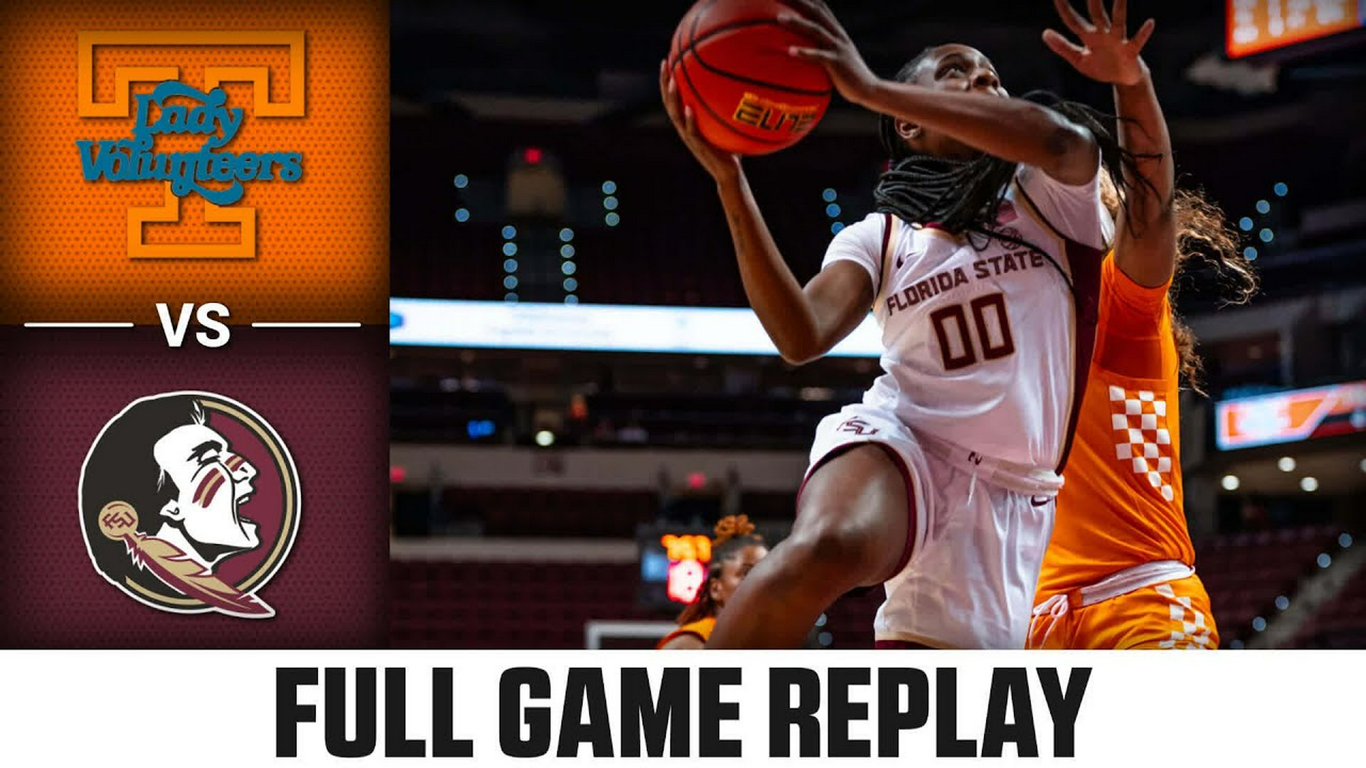 Tennessee vs. Florida State (11.9.23) WBB Replay