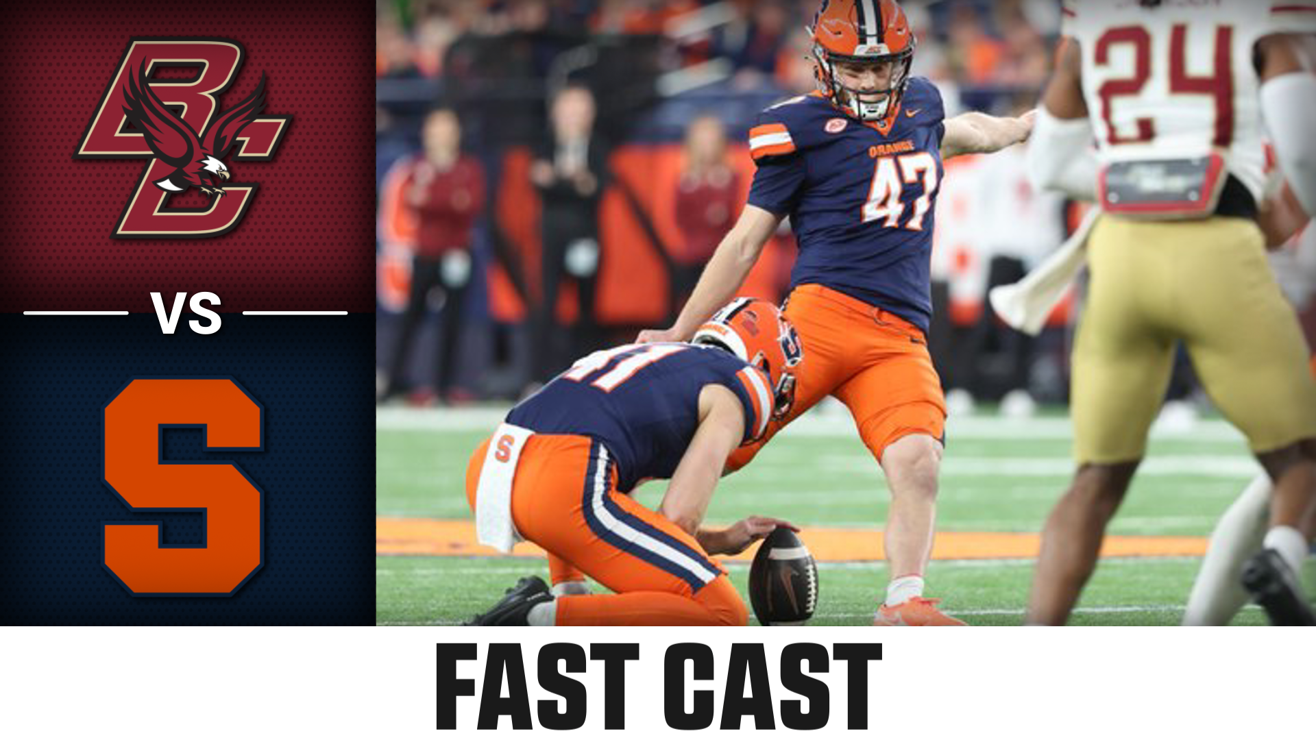 Boston College vs. Syracuse 2025 Week 14 Fast Cast