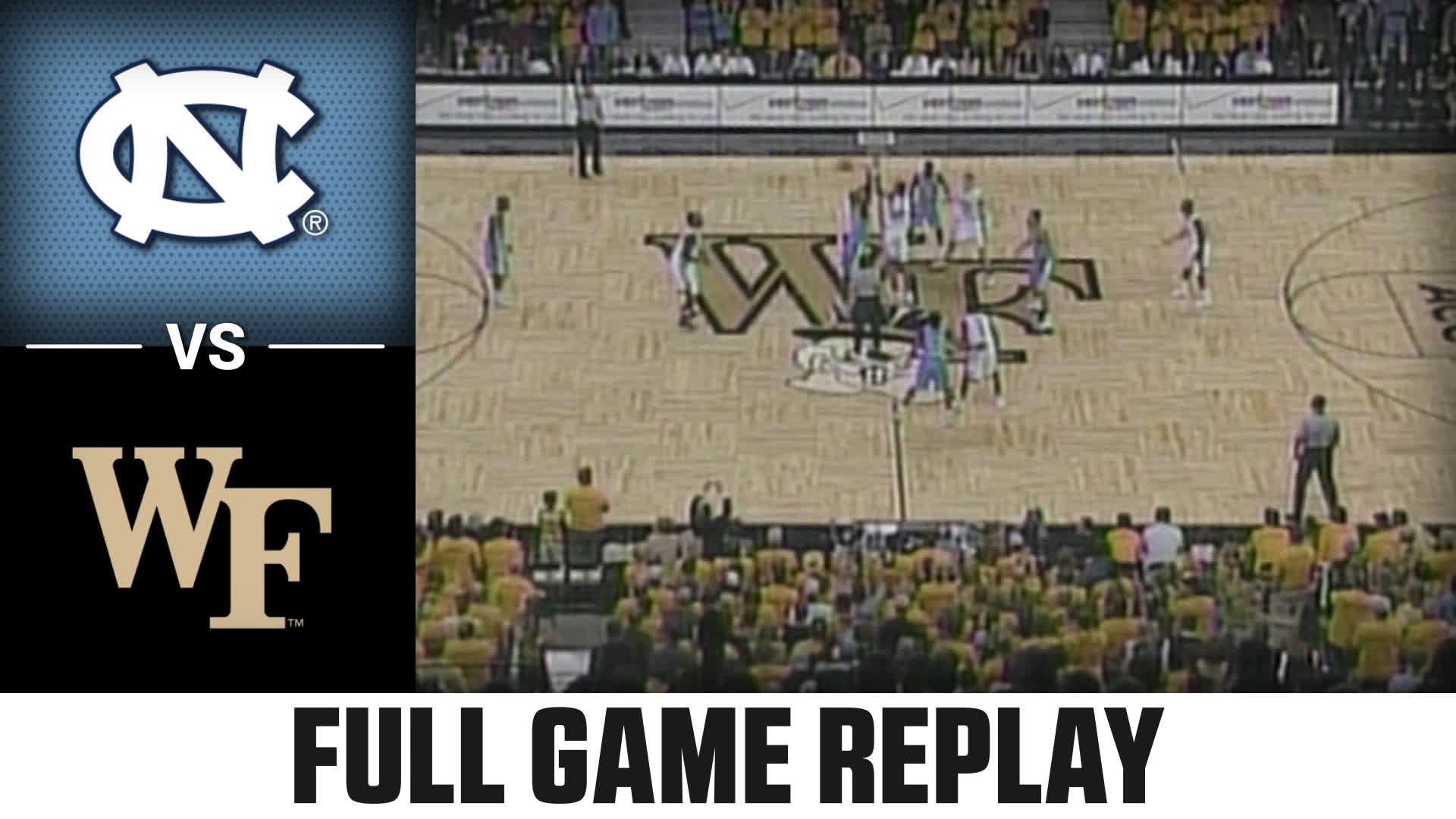 North Carolina vs. Wake Forest (1.15.05) MBB Replay