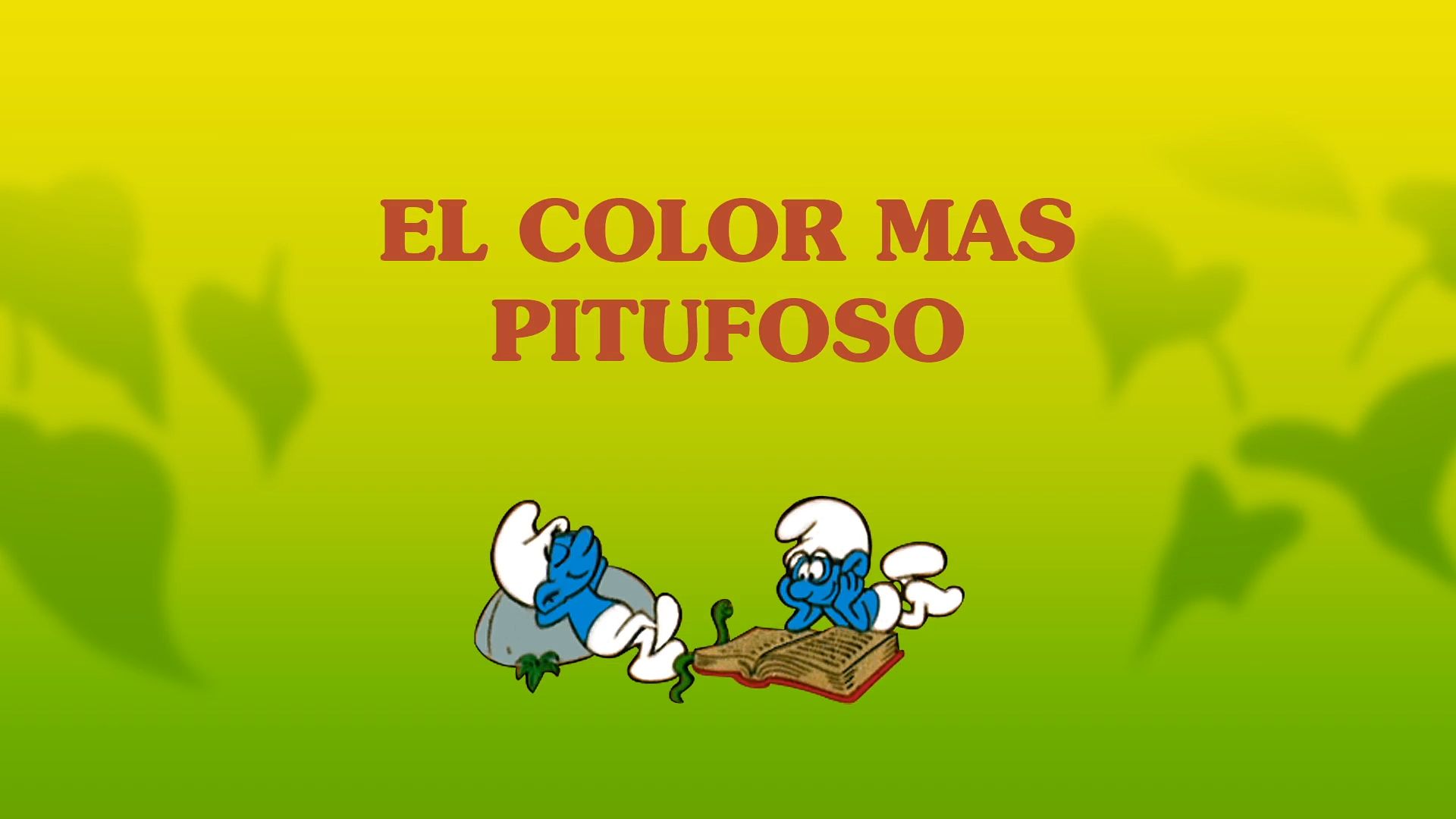 El Color Mas Pitufoso