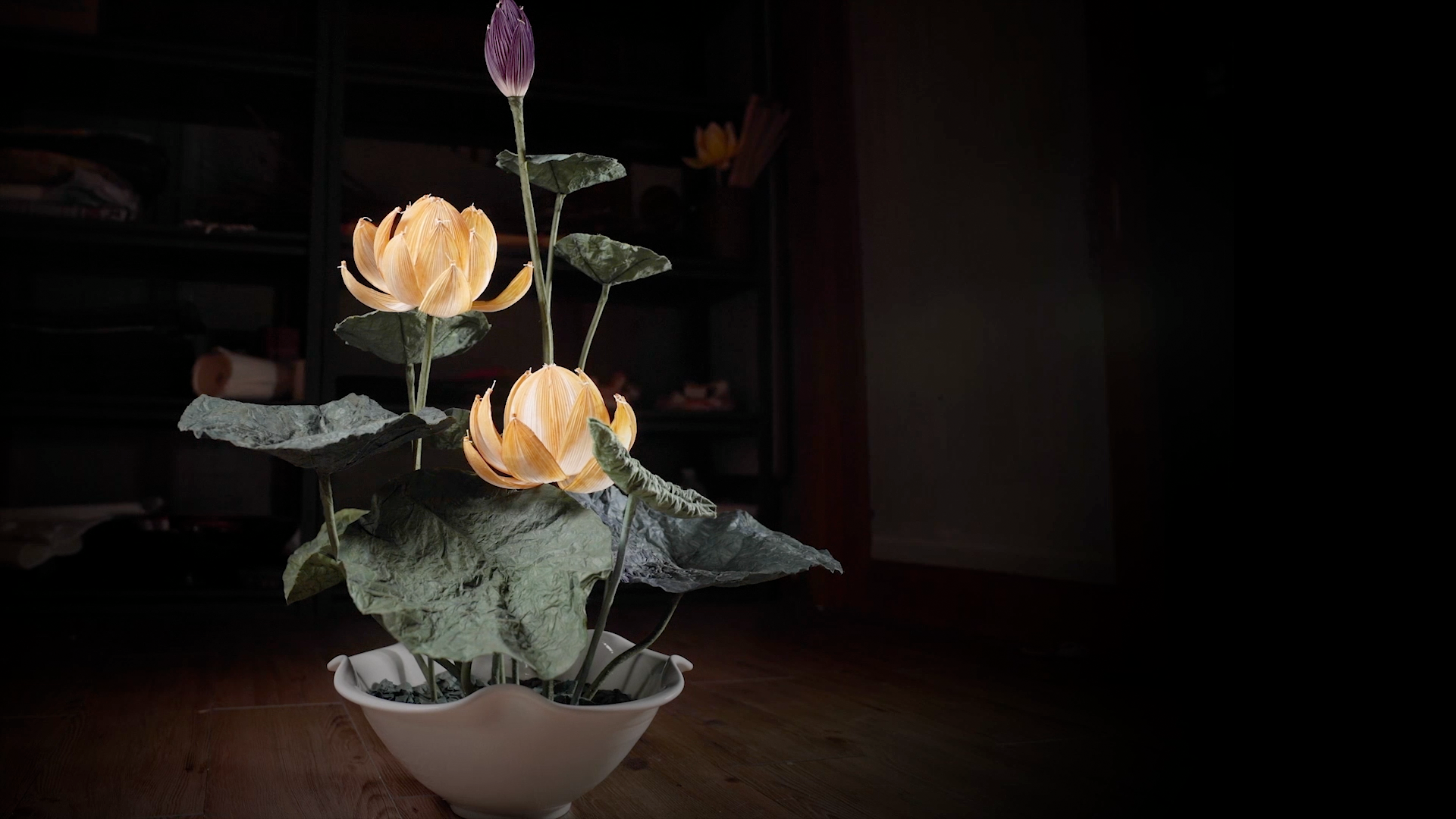 종이에 염원을 담다. 지화장