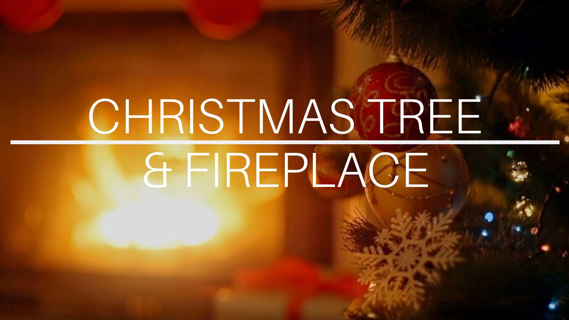 Christmas Tree & Fireplace