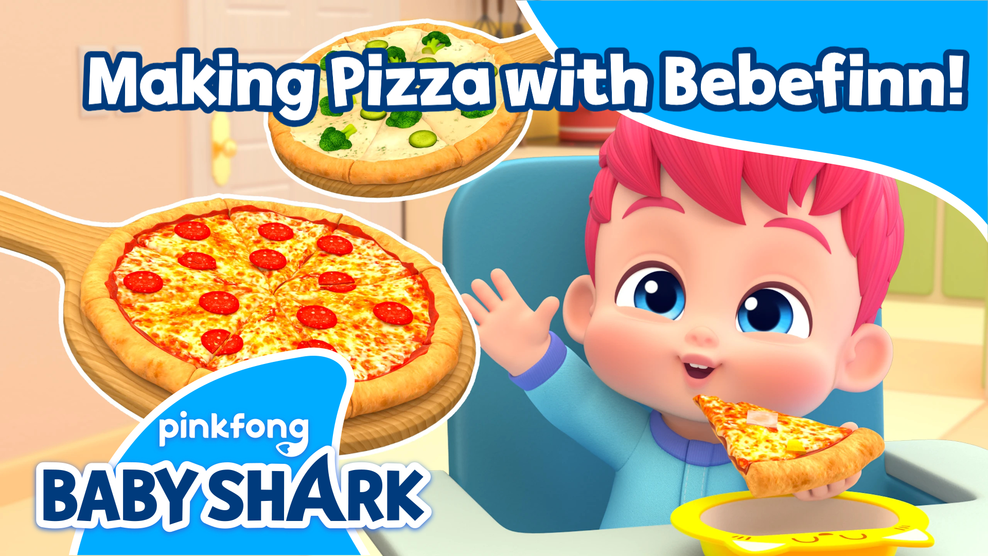 Making Pizza With Bebefinn!