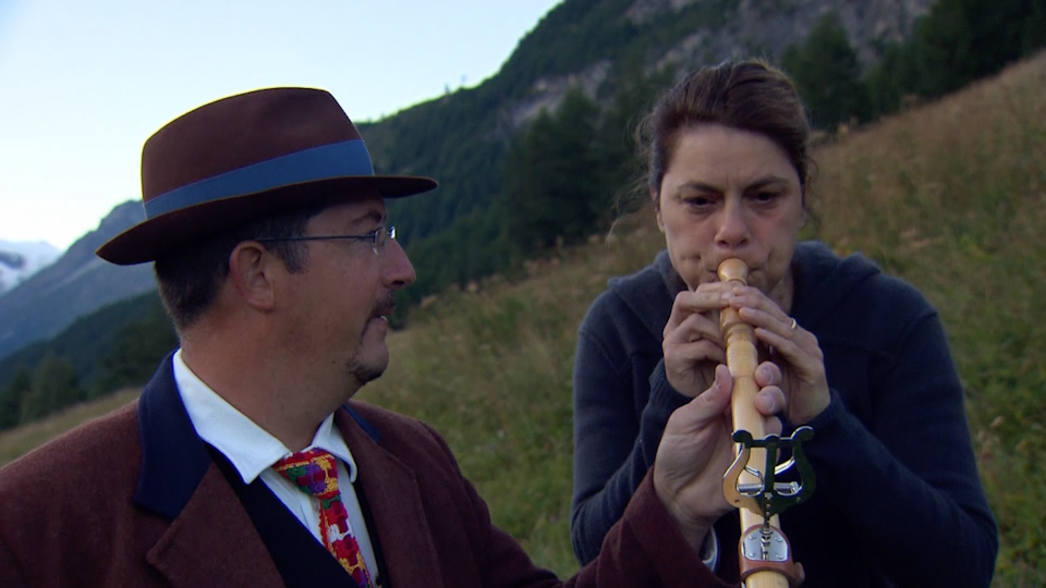 Sarah Wiener in den Alpen