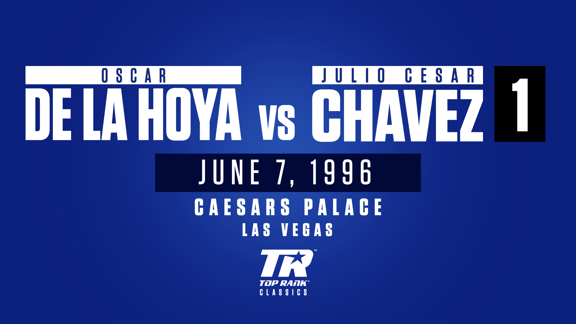 Oscar De La Hoya vs Julio Cesar Chavez 1