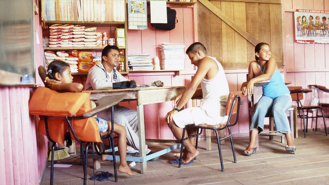 Das schwimmende Krankenhaus vom Amazonas
