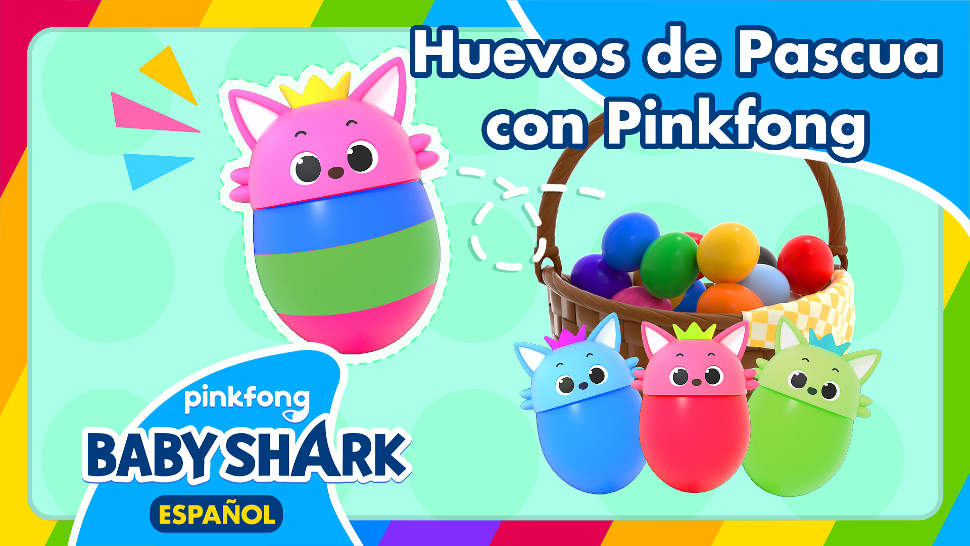 Huevos de Pascua con Pinkfong