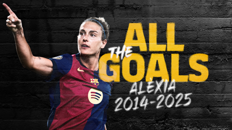 Todos los goles: Alexia Putellas