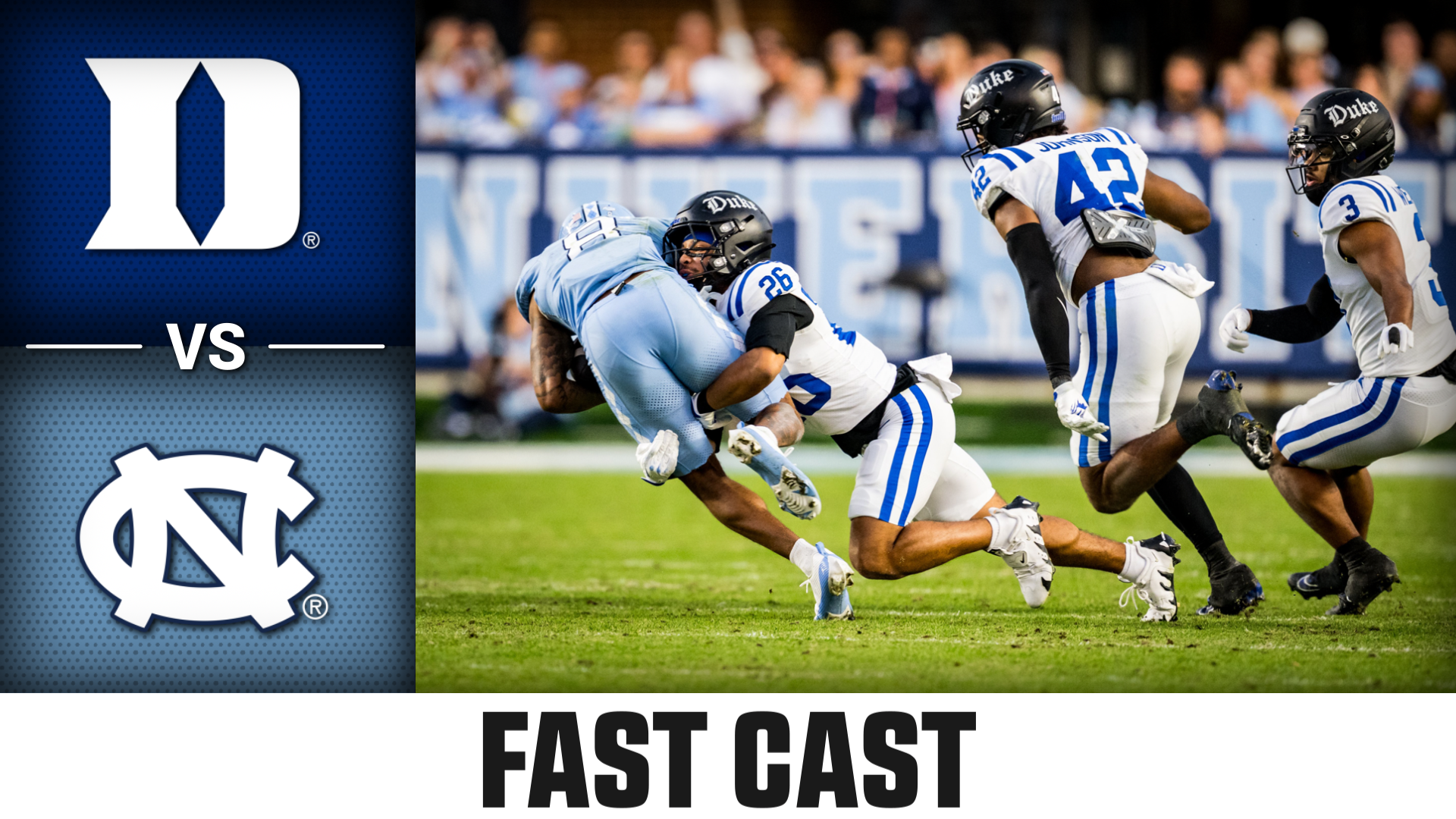 Duke vs. North Carolina 2025 Week 13 Fast Cast