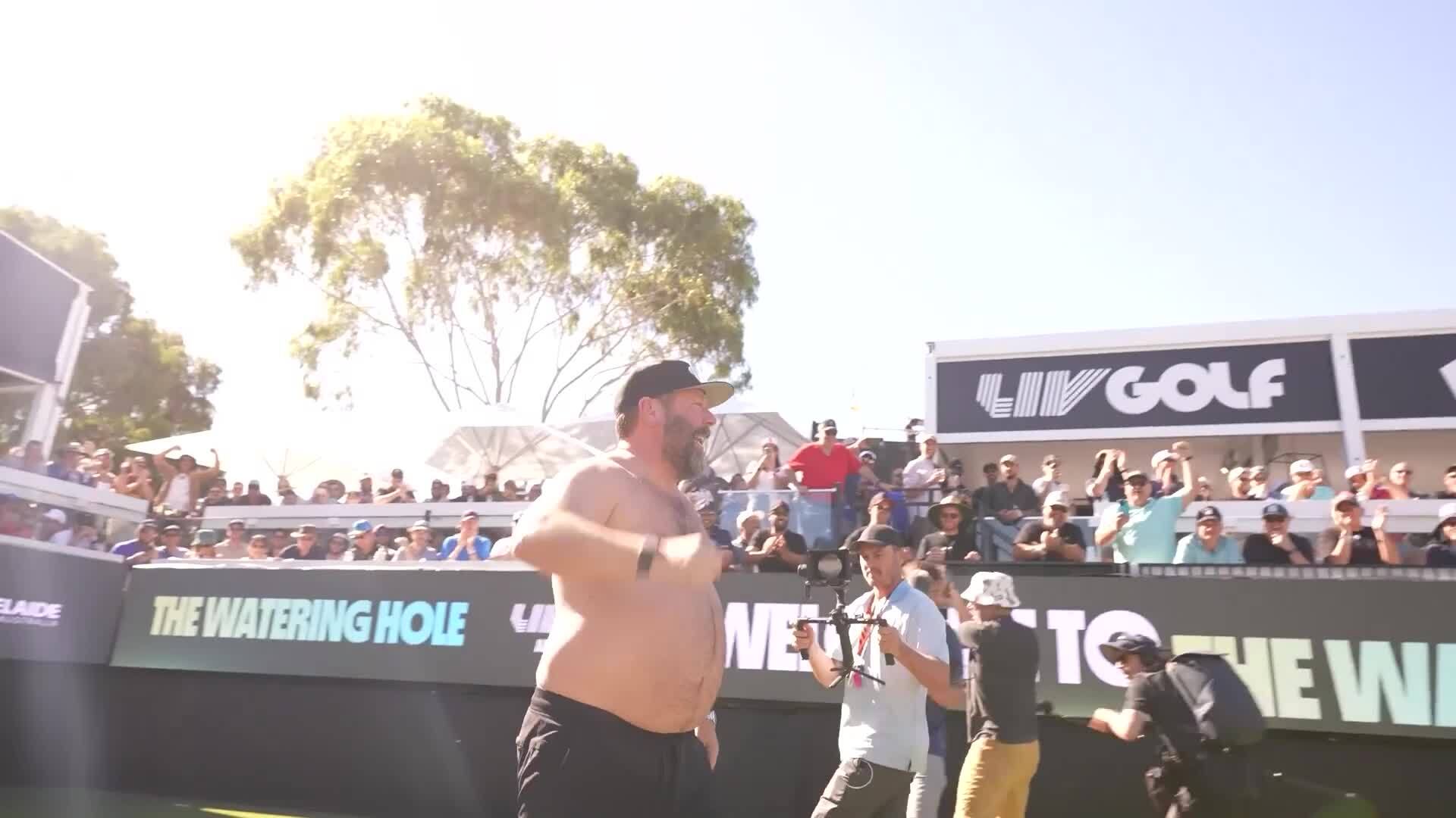 We Took BERT KREISCHER to an epic Golf Event in Australia