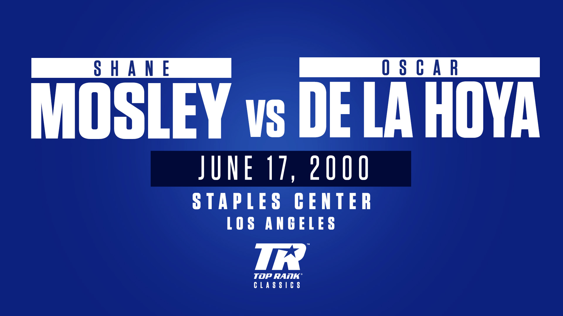 Shane Mosley vs Oscar De La Hoya