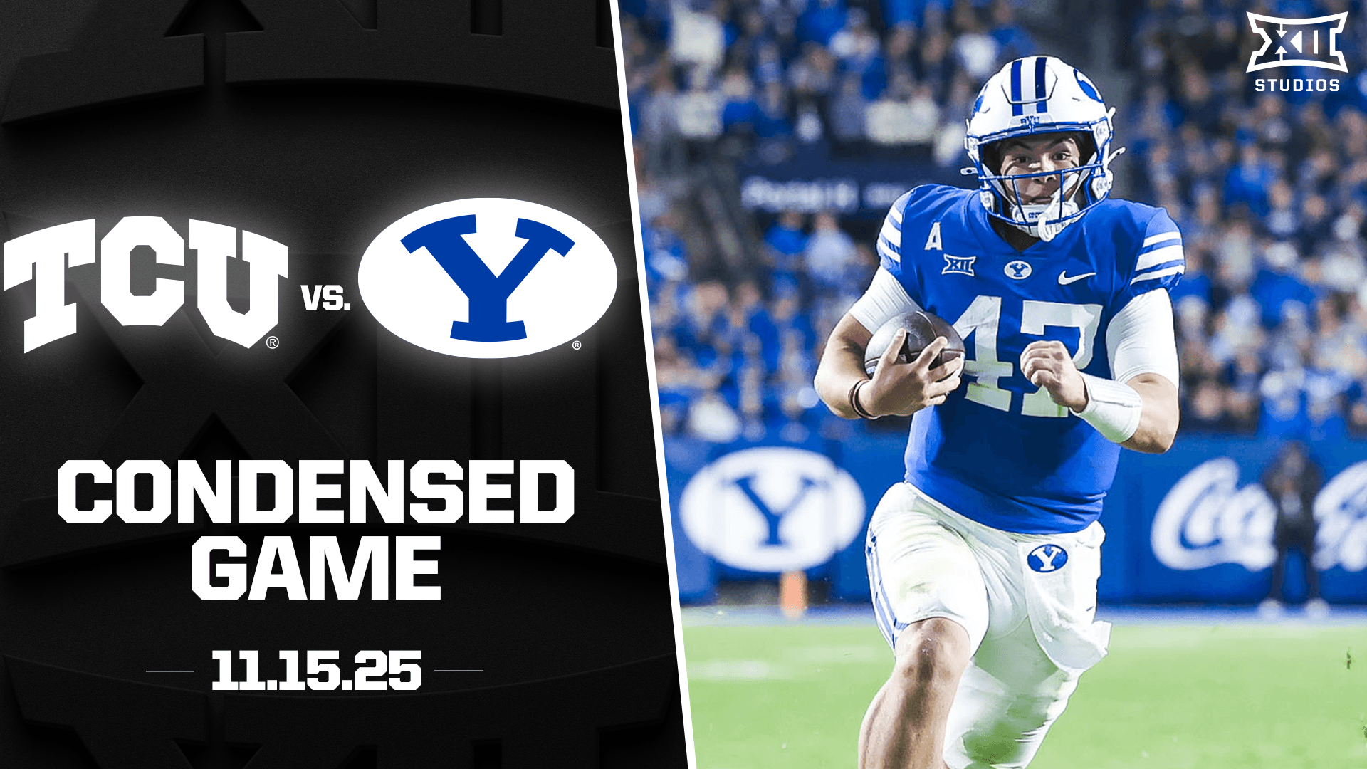 TCU vs. BYU Condensed Game | 2025 Big 12 Week 12 Football