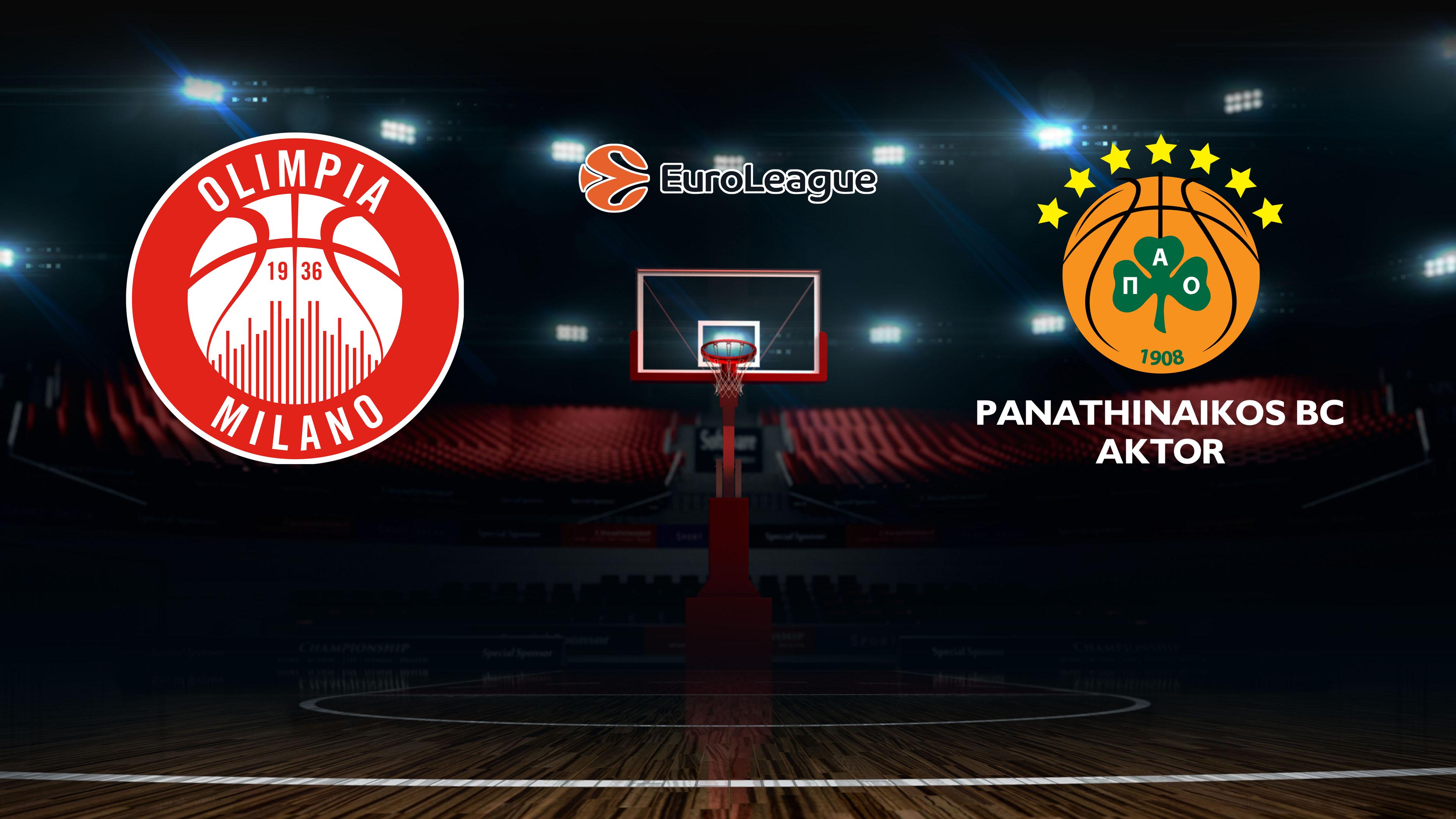 EA7 Emporio Armani Milano vs. Panathinaikos Aktor