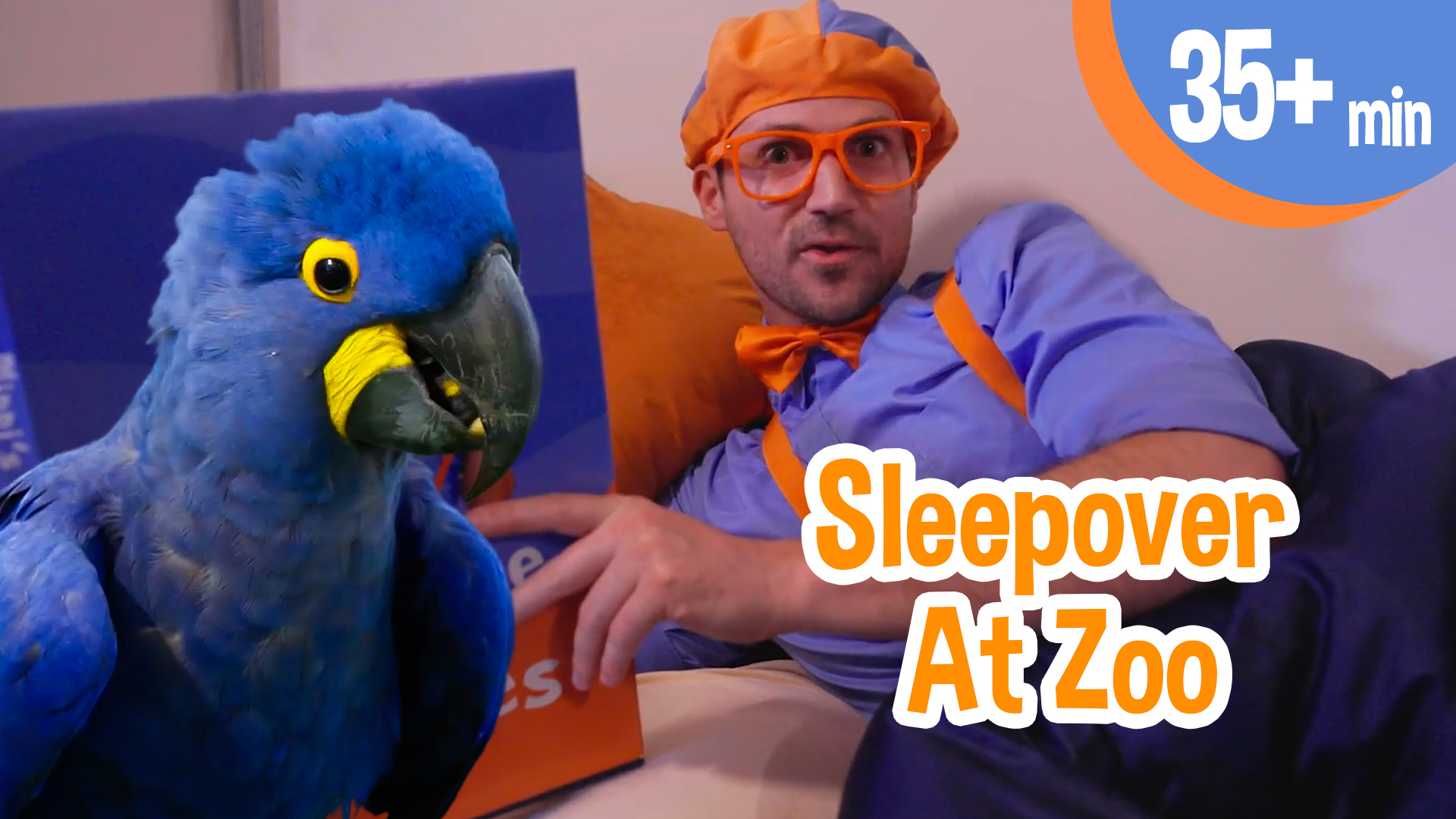 Blippi's Summer Sleepover at the Zoo