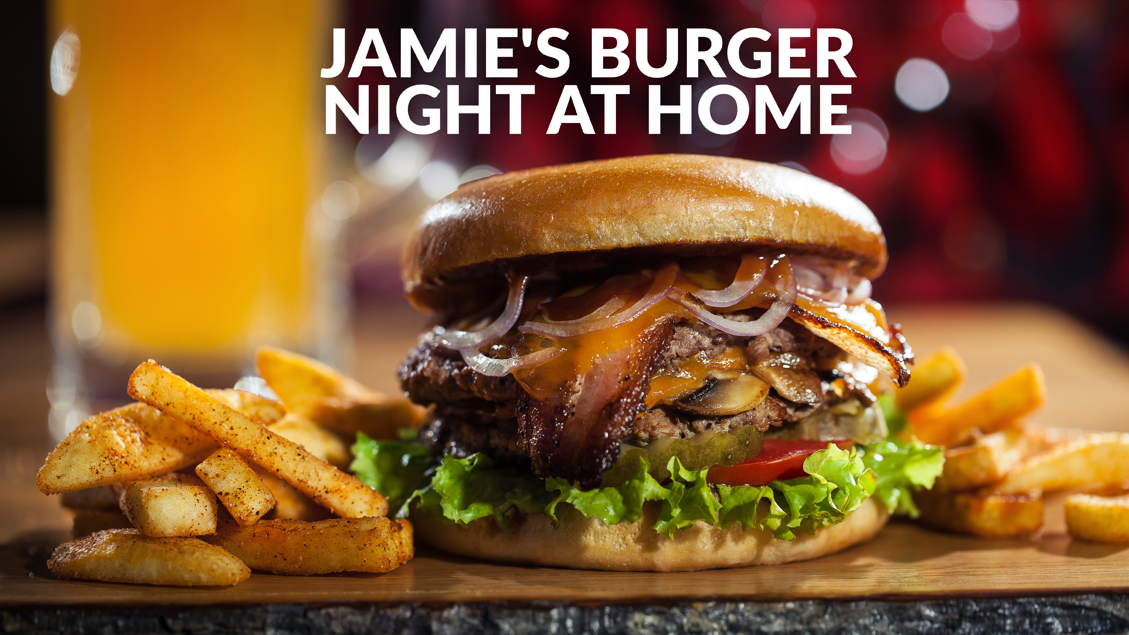 Jamie's Burger Night at Home