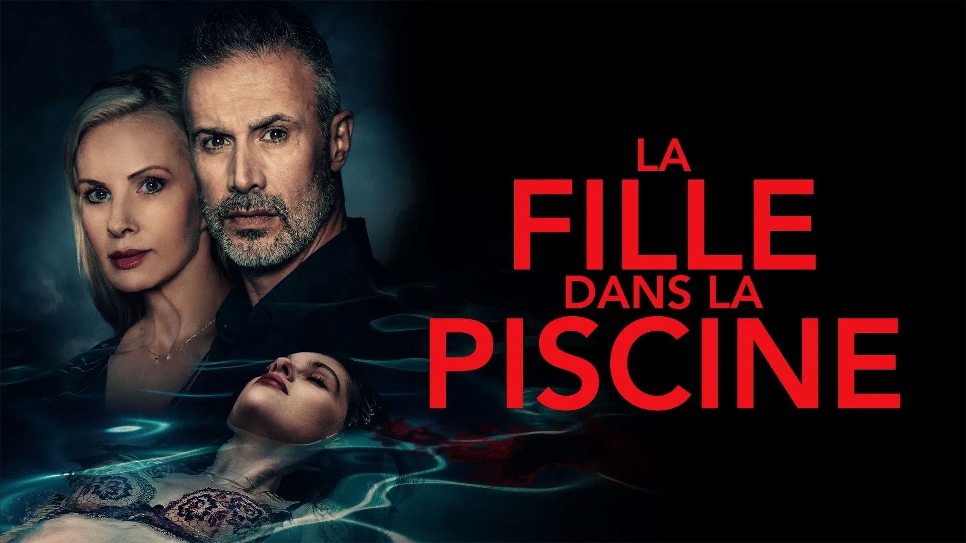 The girl in the pool