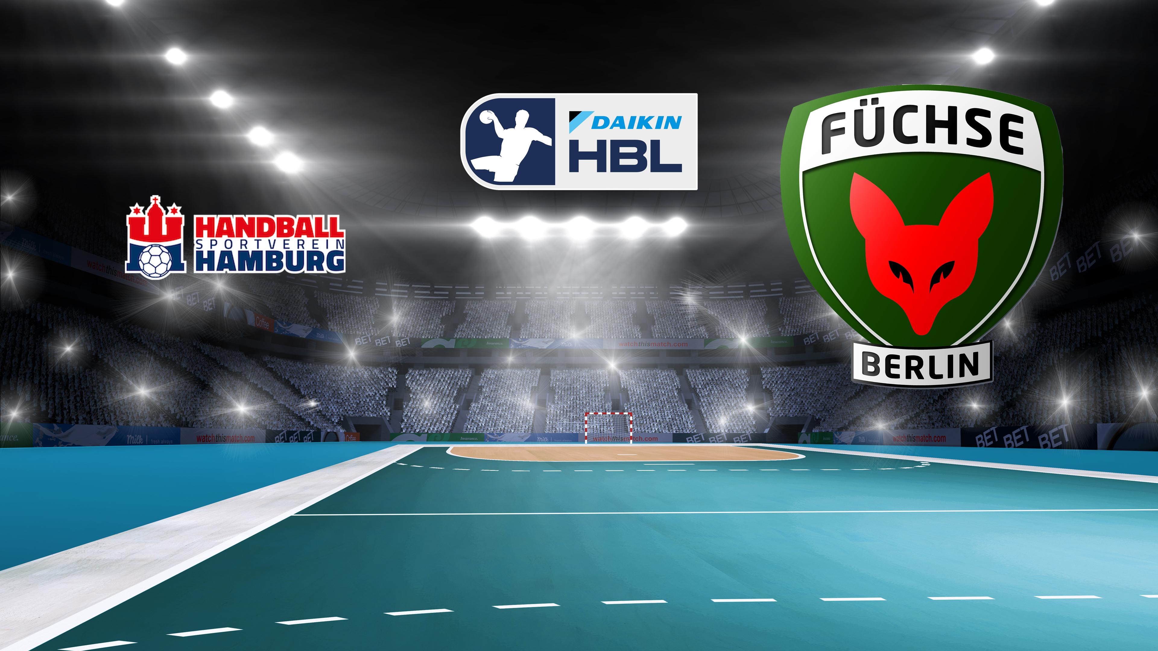 Handball Sport Verein Hamburg vs. Füchse Berlin