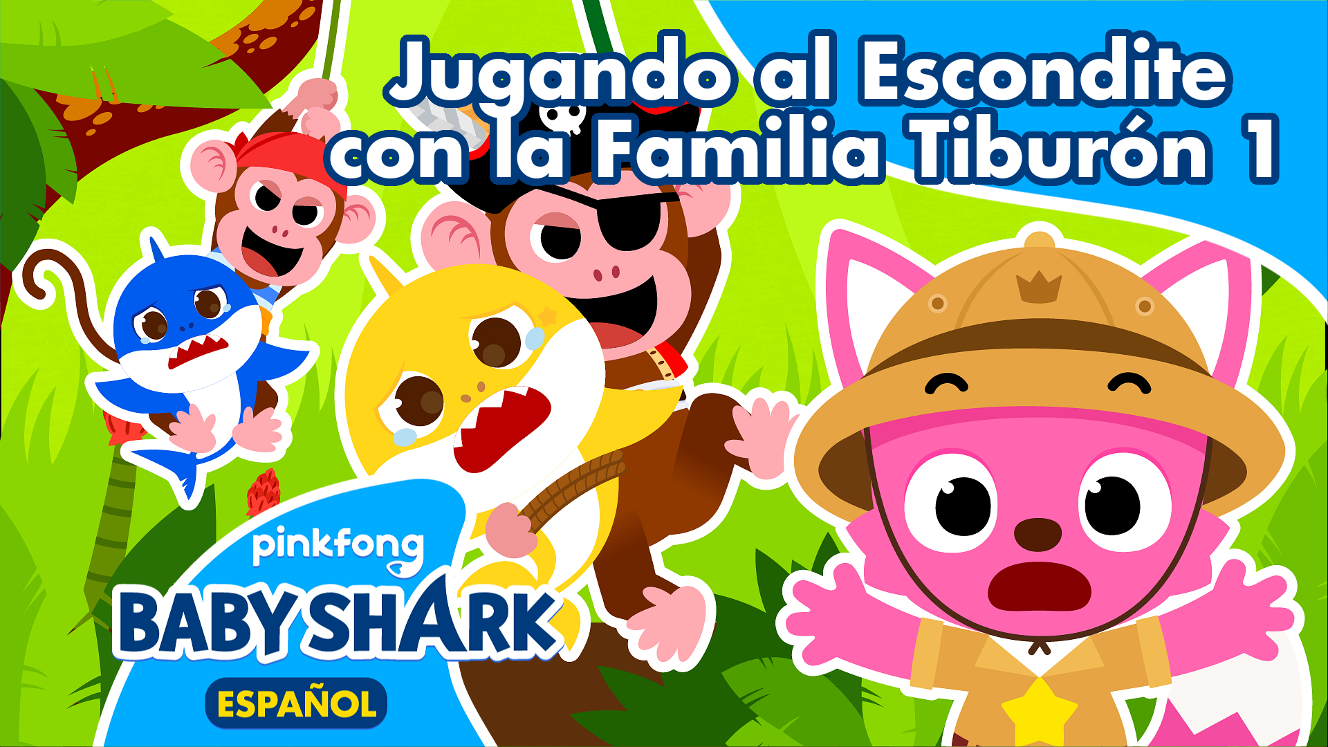 Jugando al Escondite con la Familia Tiburón 1