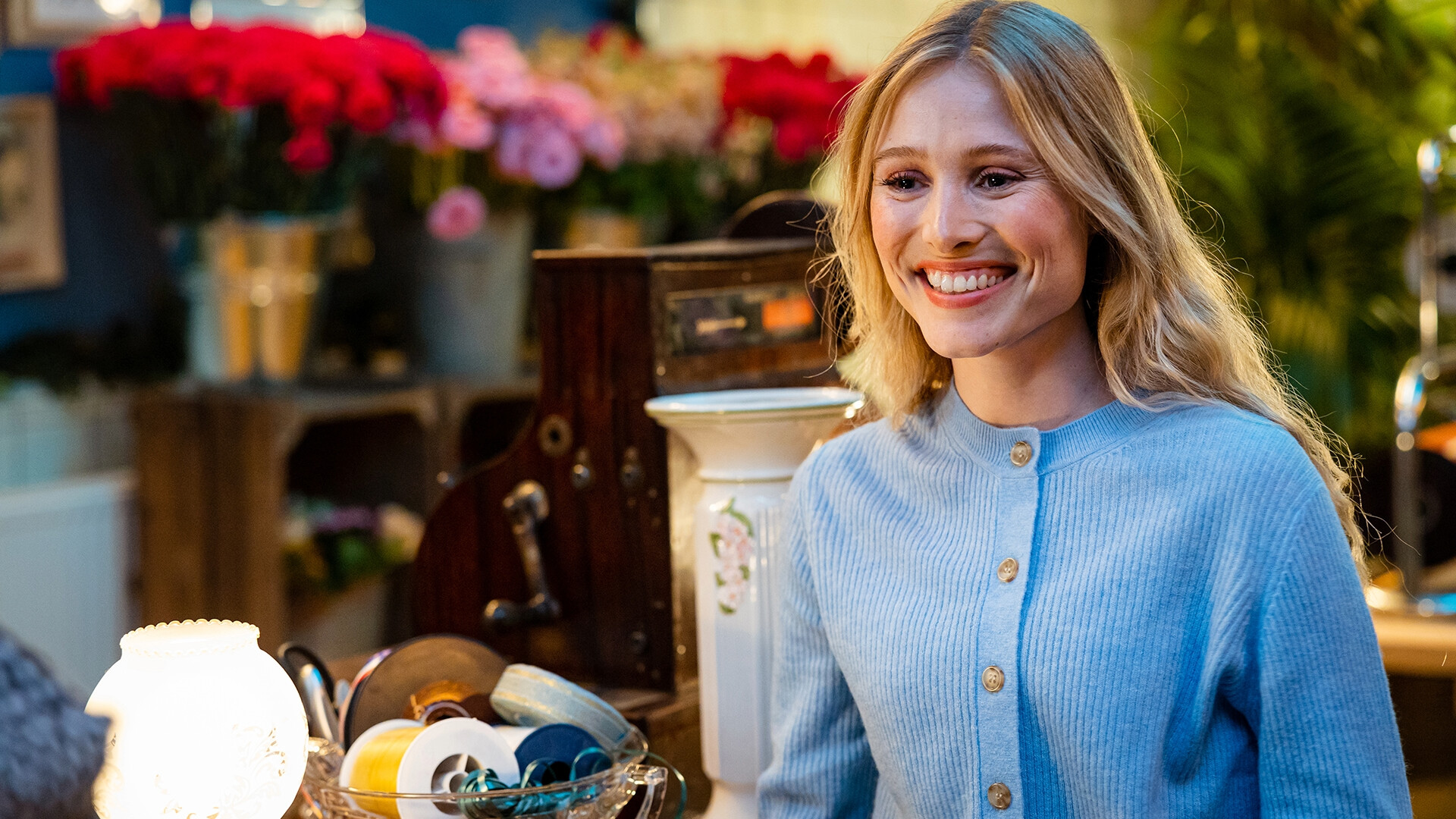 Die Blumenflüsterin