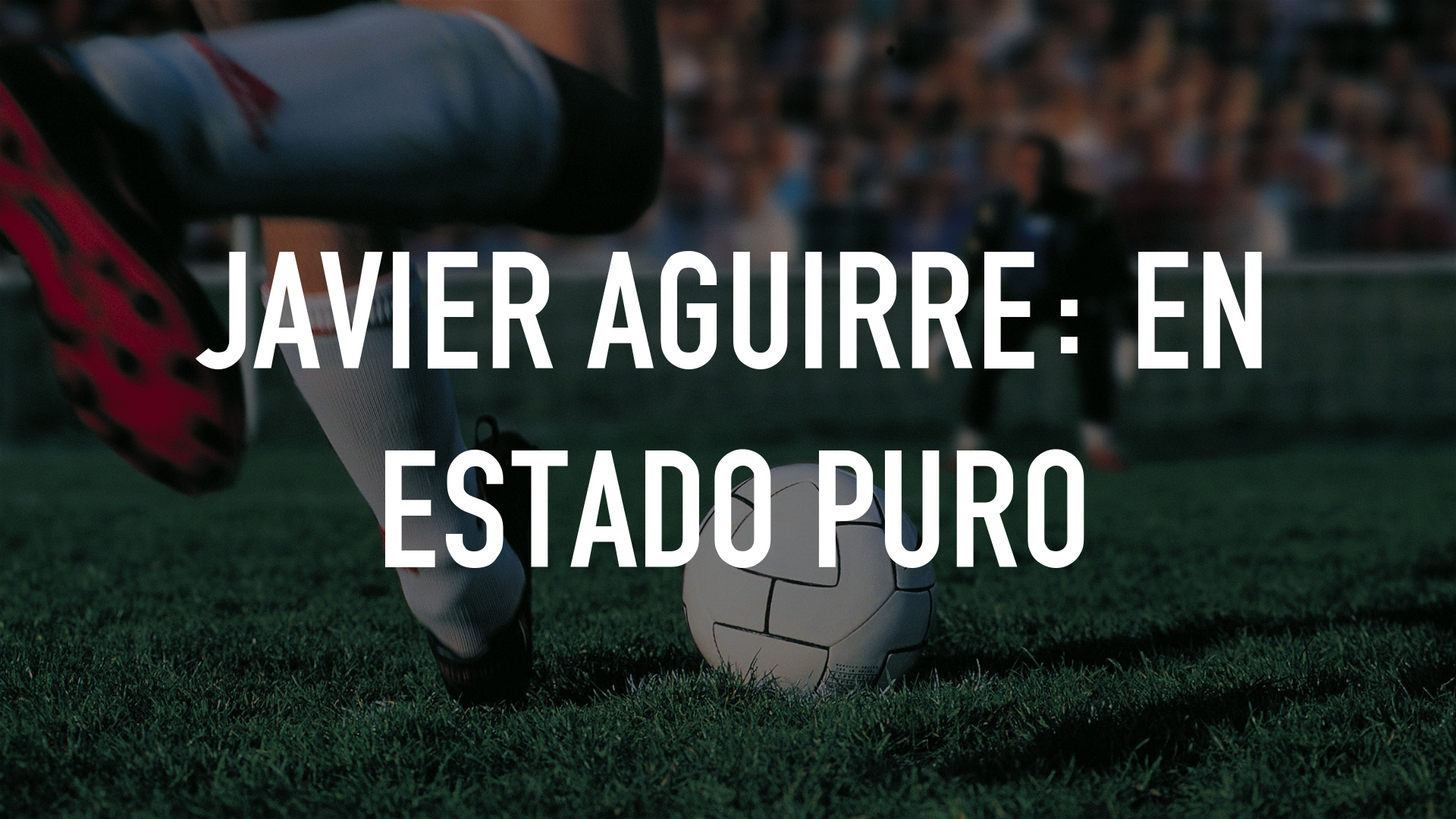 Javier Aguirre: En estado puro