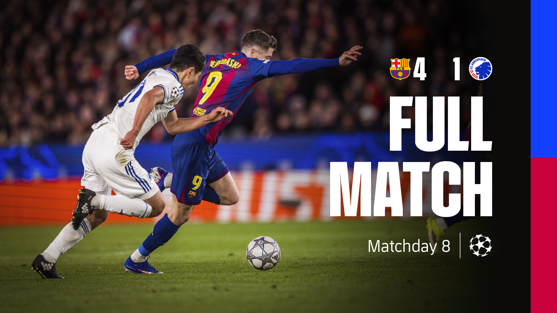 PARTIDO COMPLETO | Barça - Kobenhavn | Champions League 2025/2026