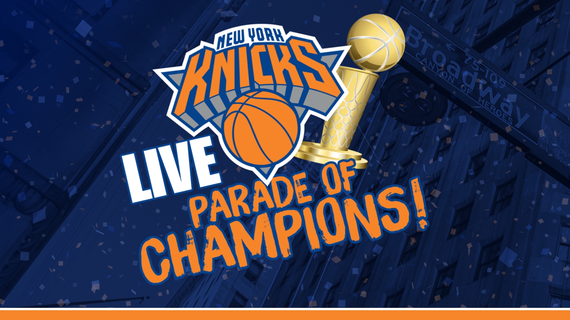 Live: NY Knicks Parade of Champions