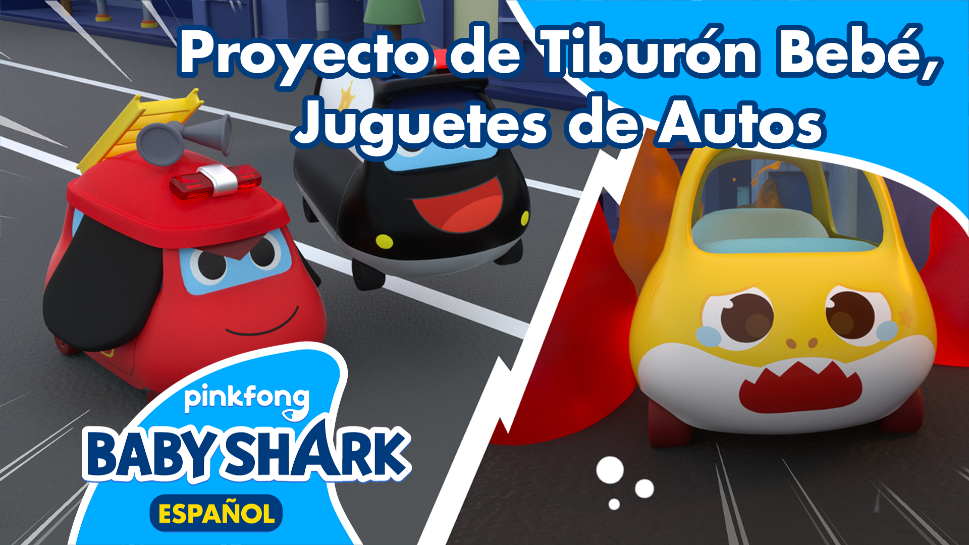 Proyecto de Tiburón Bebé Juguetes de Autos