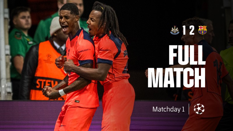 PARTIDO COMPLETO | Newcastle United - Barça | UEFA Champions League 25/26