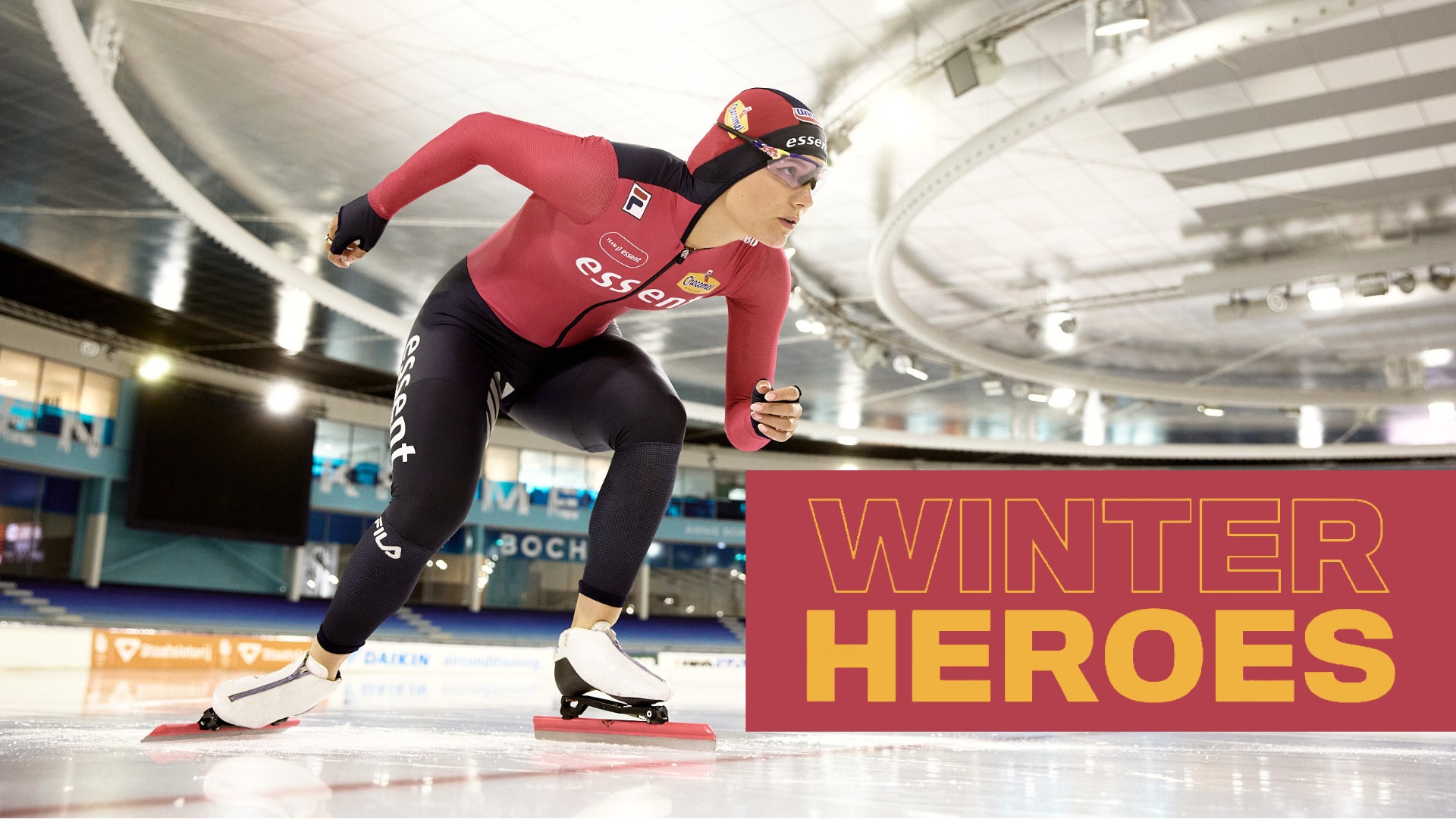 Winter Heroes – Angel Daleman: patinaje de velocidad