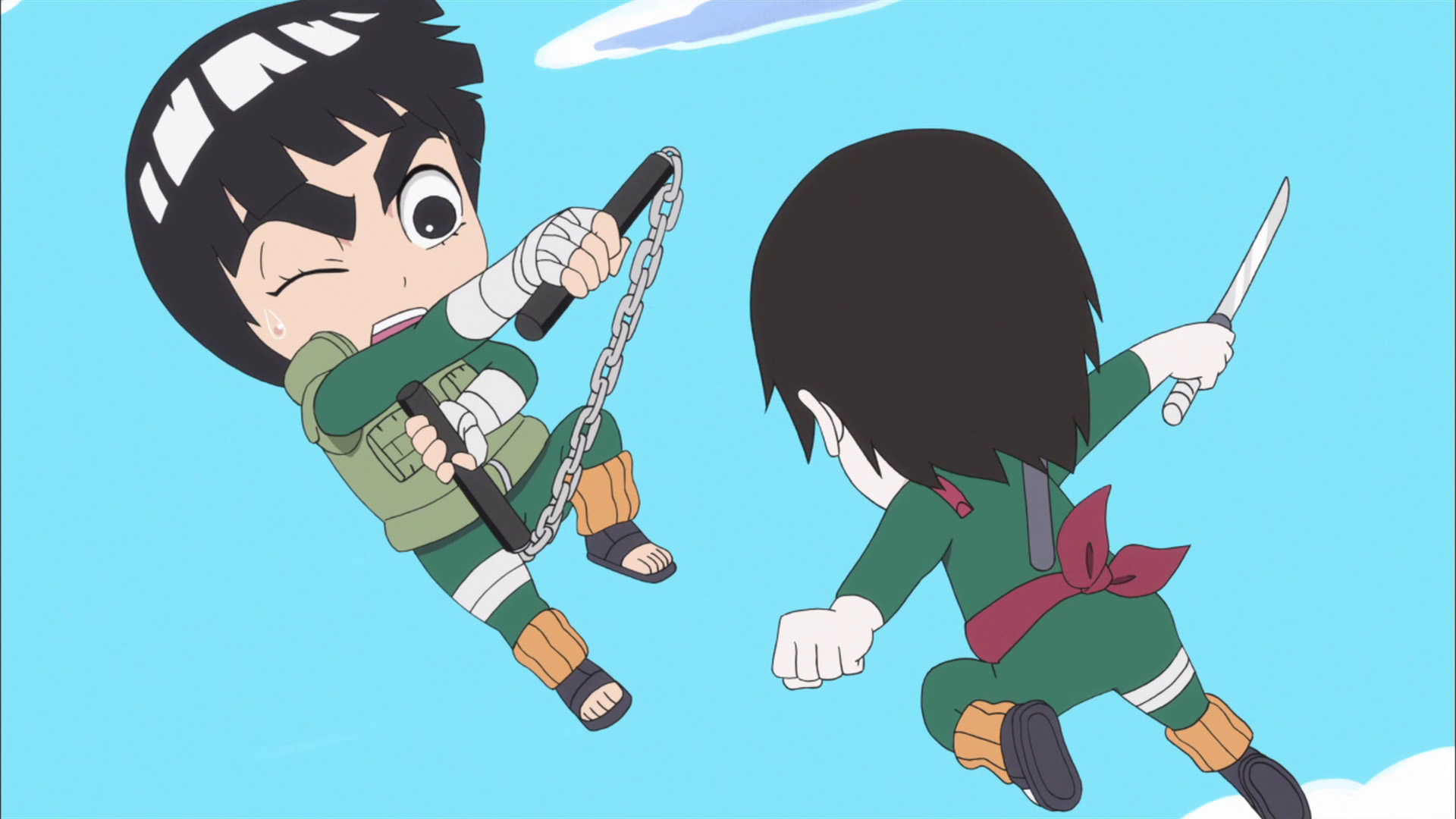 Naruto Spin Off! Rock Lee & seine Ninja Kumpels – S02E11 – Sensei Guy als neuer Hokage! / Ein IQ von 200 nervt!