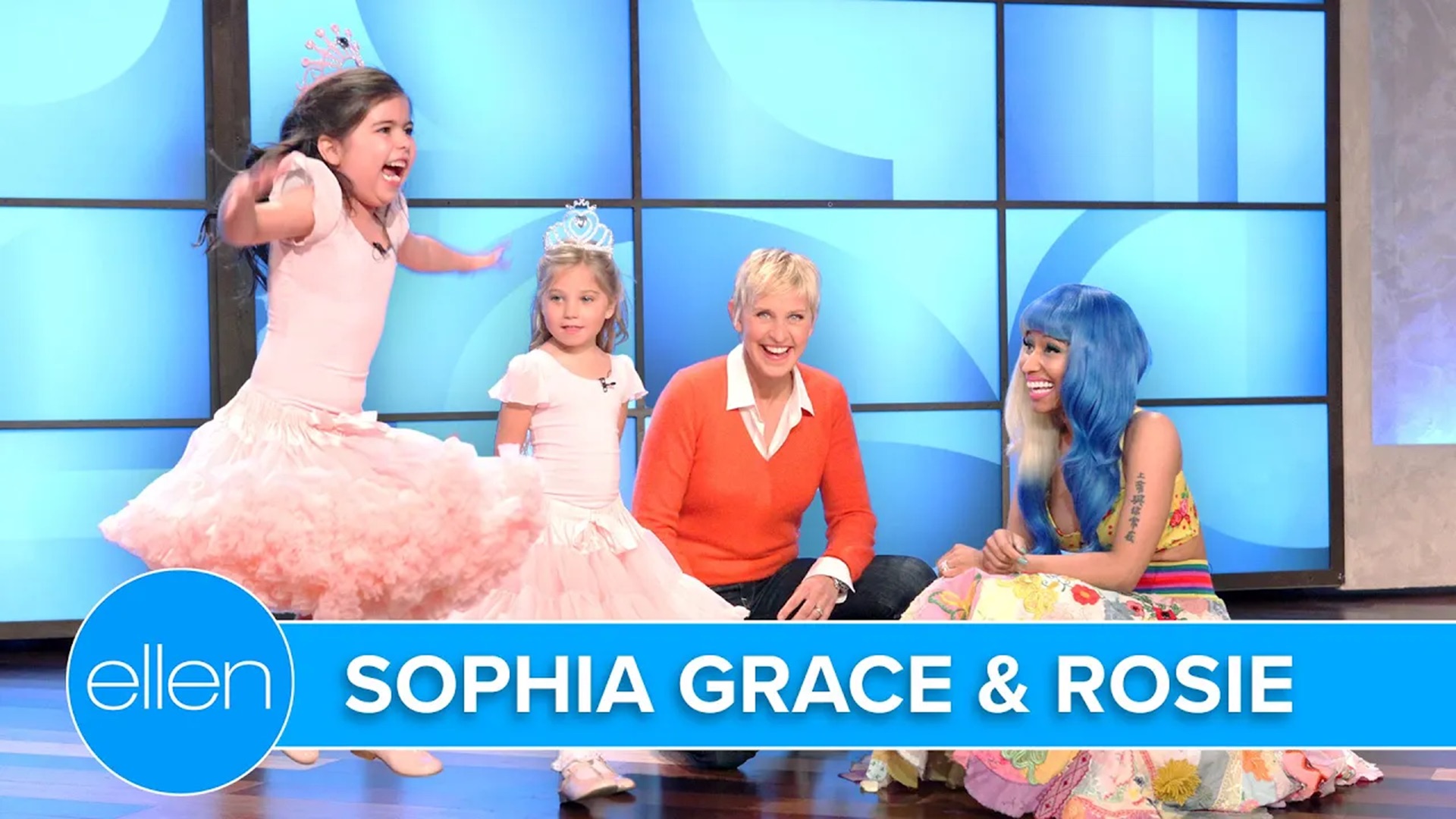Sophia Grace and Rosie on Ellen
