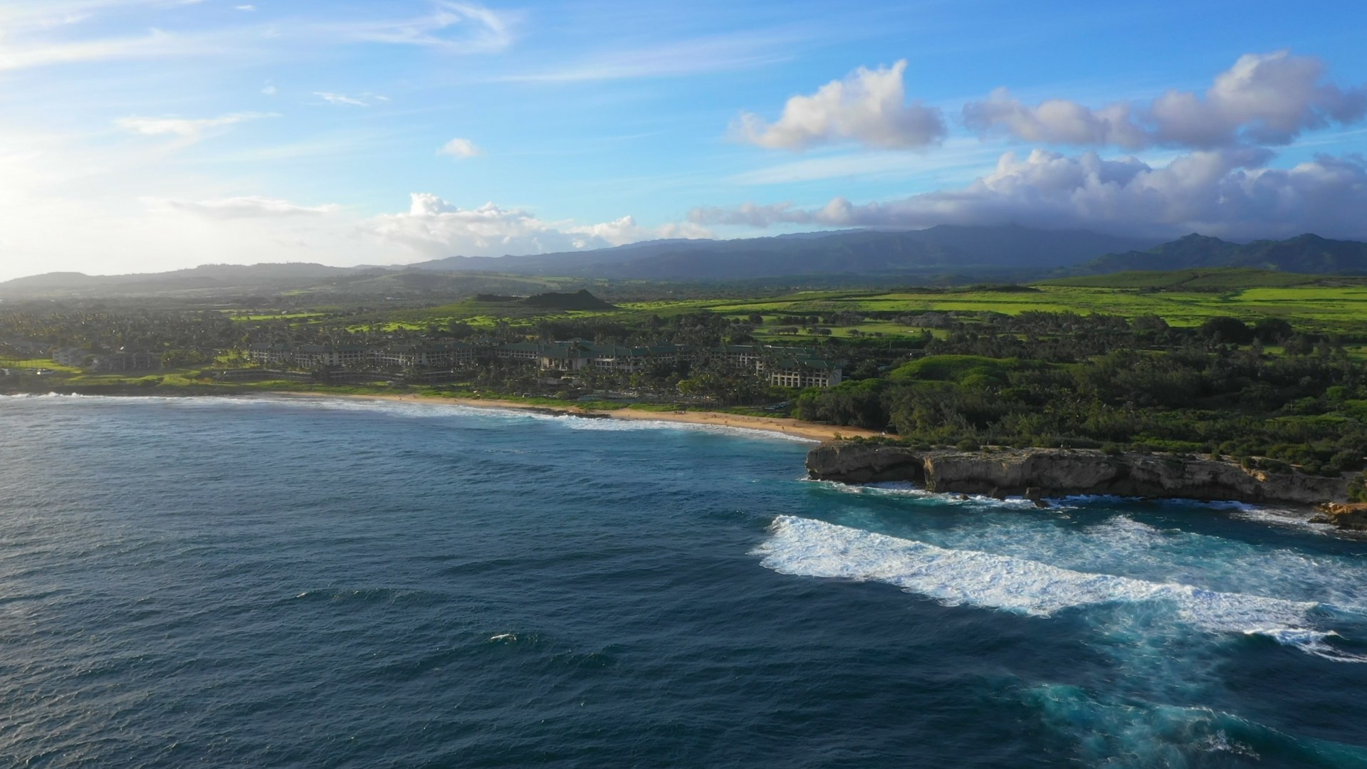 Flying Over Kauai