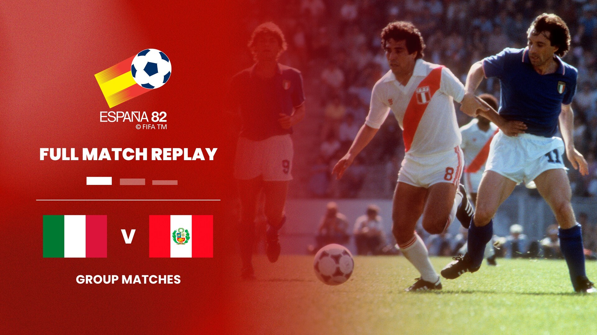 Italia-Perù | Fase a gironi | Coppa del Mondo FIFA Spagna 1982 | Match completo