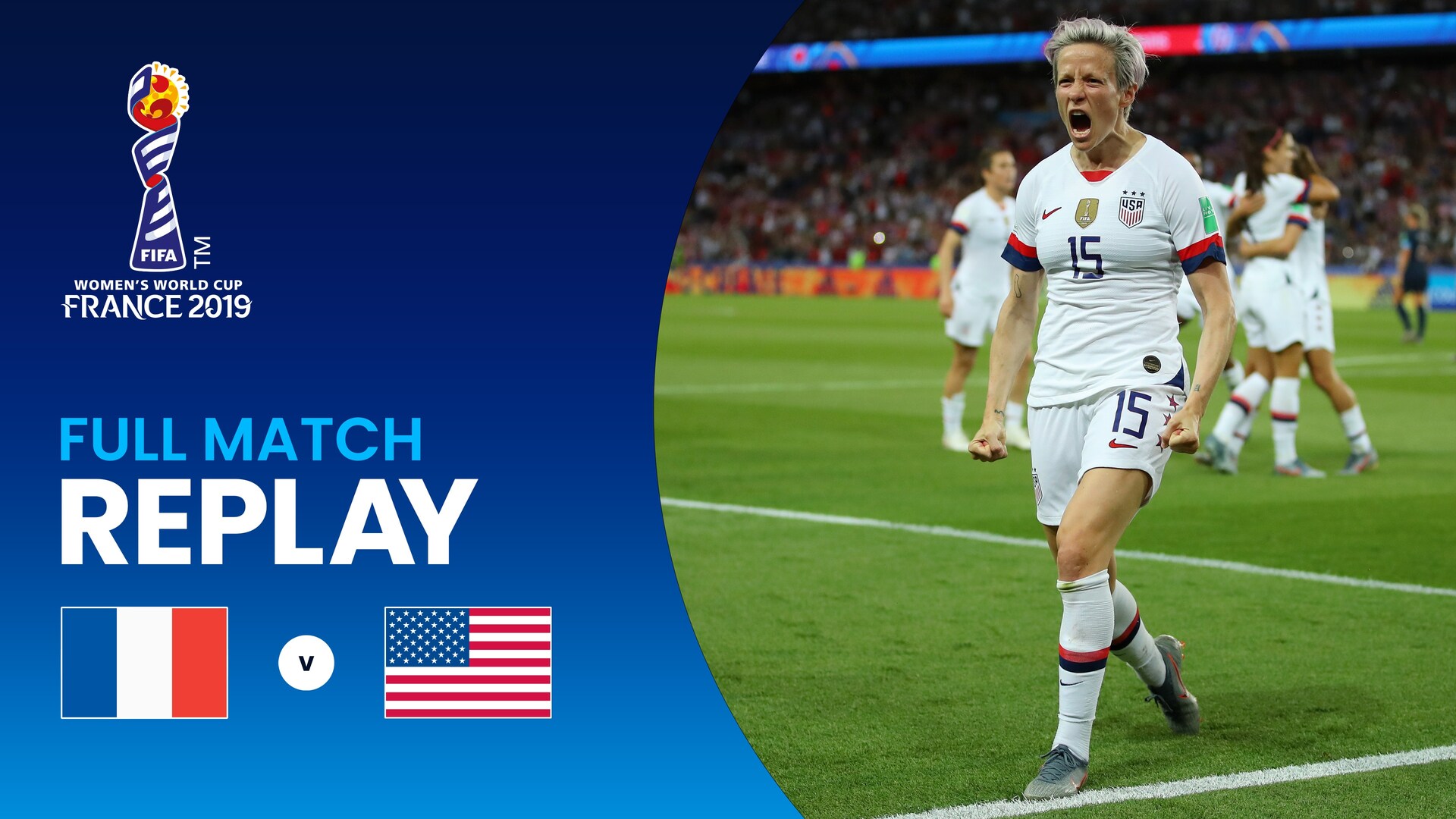France v USA | Quarter-finals | FIFA Women's World Cup France 2019™ | Full Match Replay