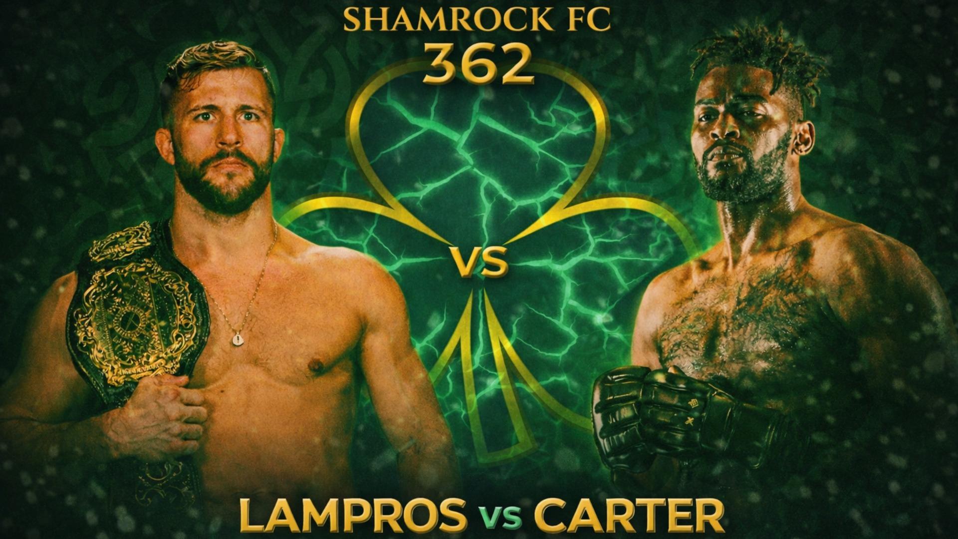 Shamrock FC 362: Lampros vs Carter
