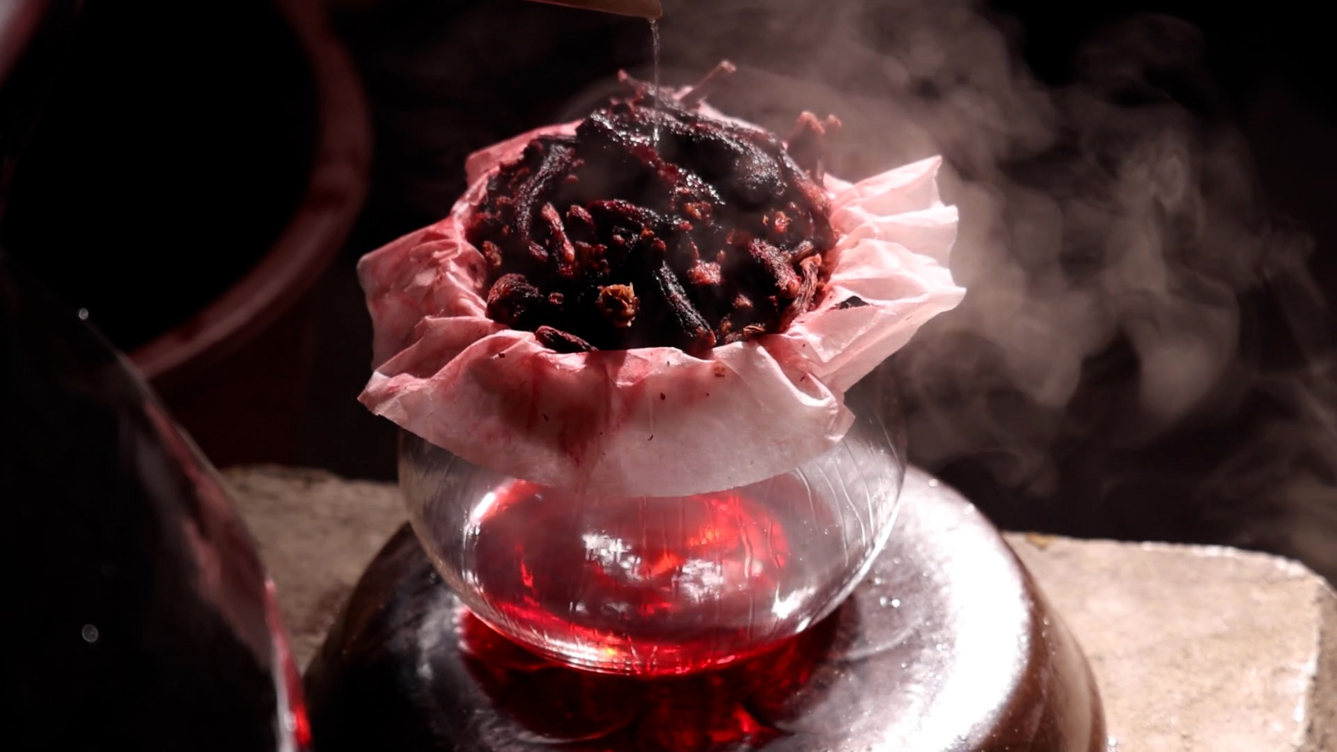 붉은 눈물 방울방울. 홍주 빚기