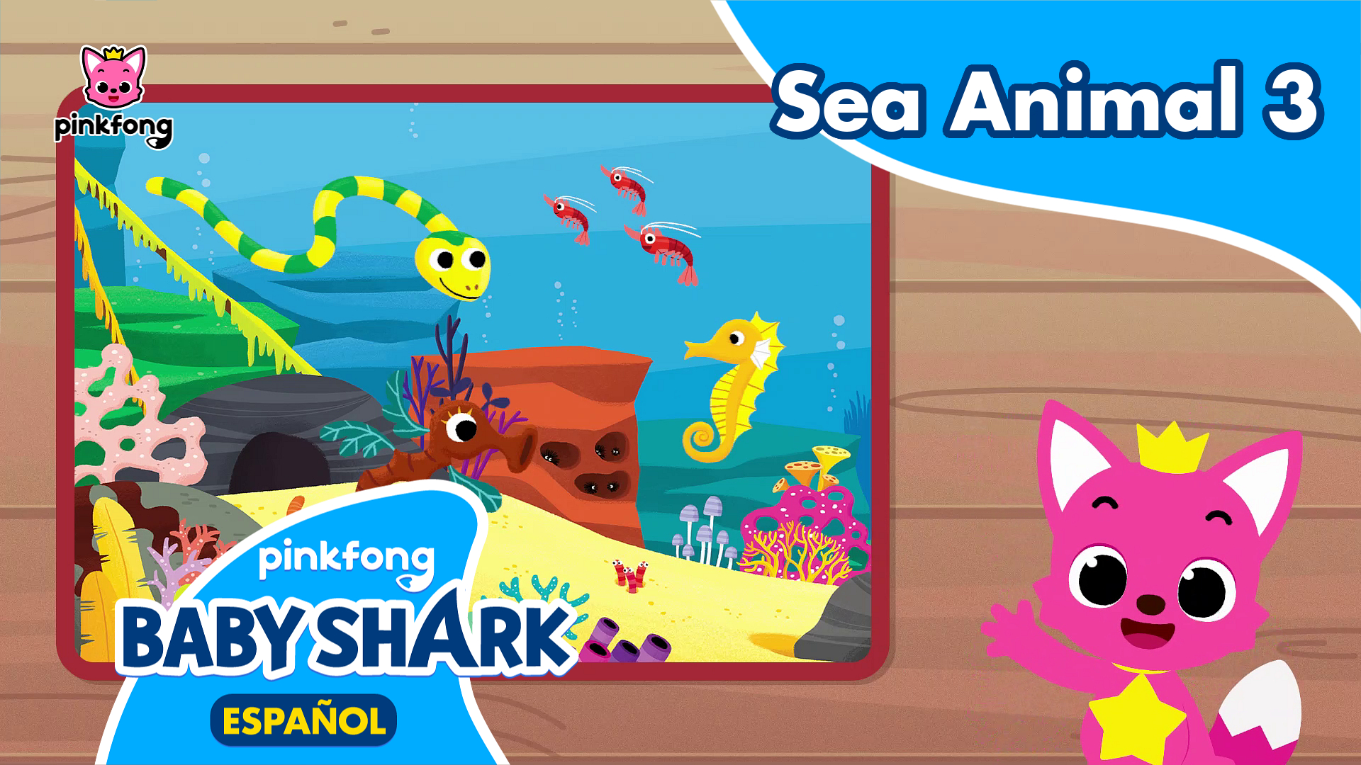 Al Escondite con Pinkfong Sea Animal 3