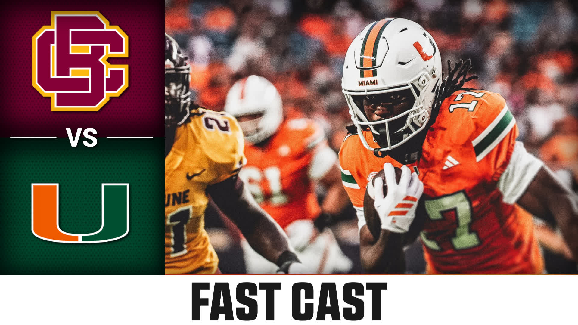 Bethune-Cookman vs. Miami 2025 Week 2 Fast Cast