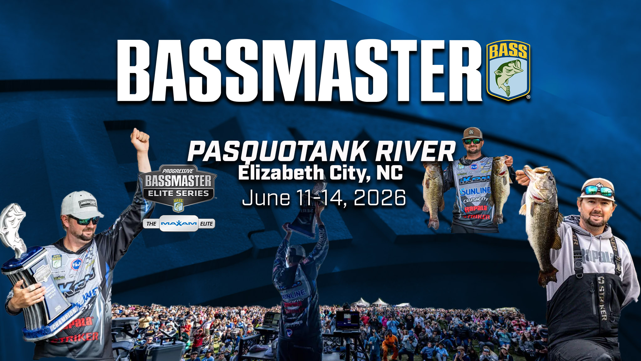 Bassmaster Elite Series: Pasquotank River/Albemarle Sound - Day 2 Morning Session