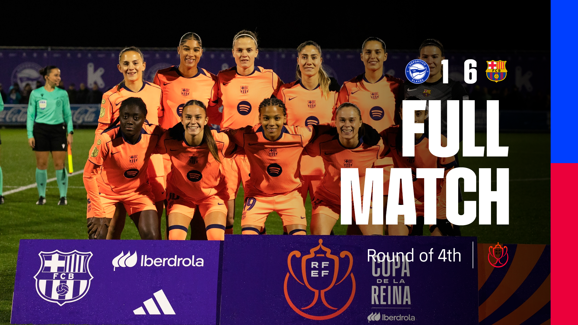 PARTIDO COMPLETO | Alavés Femenino - Barça | Copa de la reina 2025/2026
