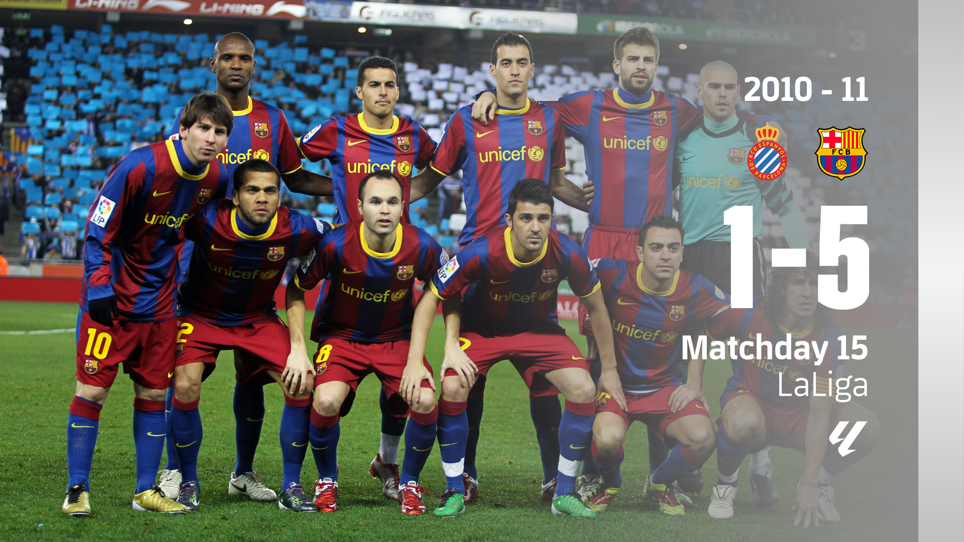 PARTIDO COMPLETO | Espanyol - Barça | LaLiga 2010/2011