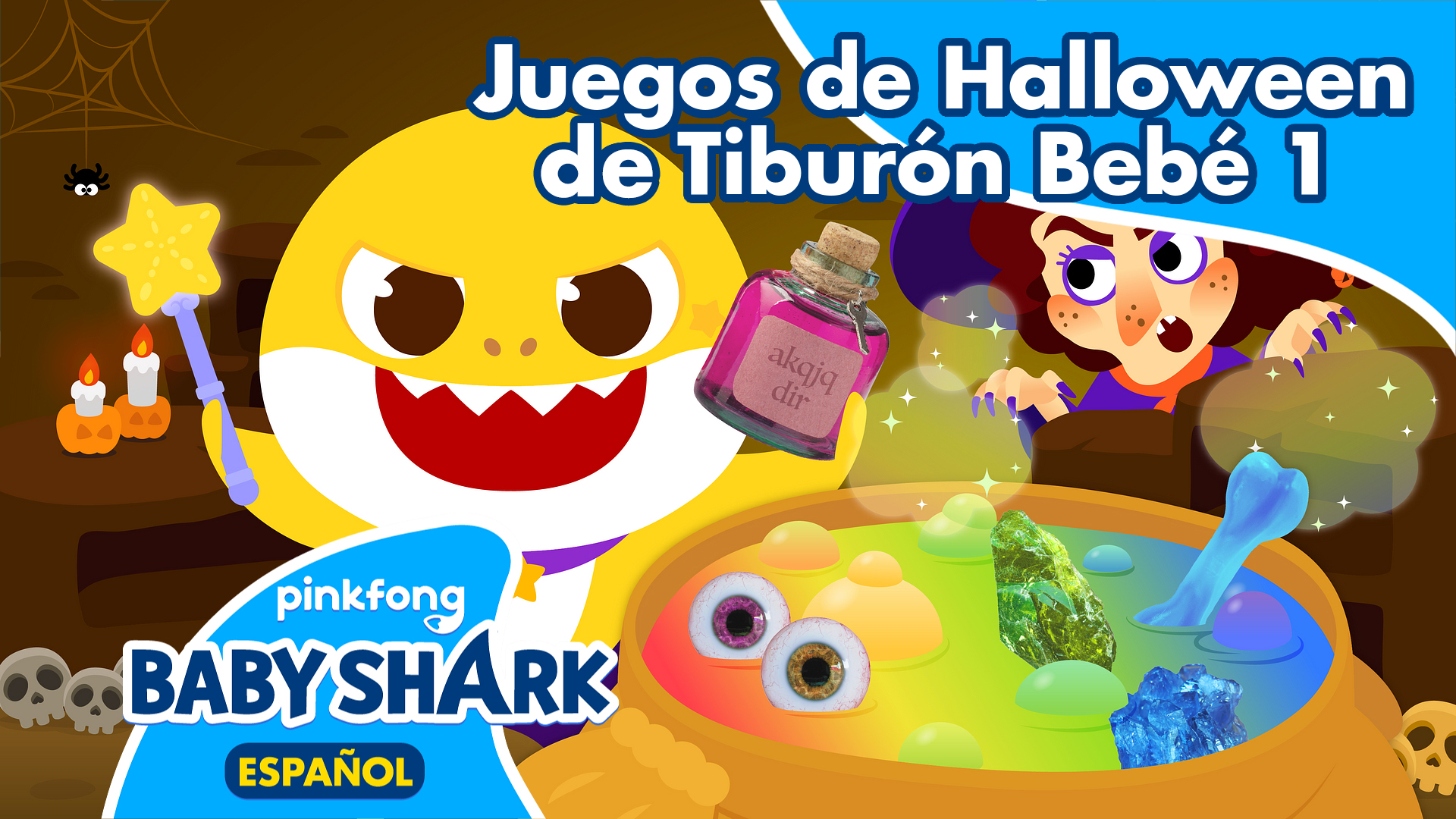 Juegos de Halloween de Tiburón Bebé 1